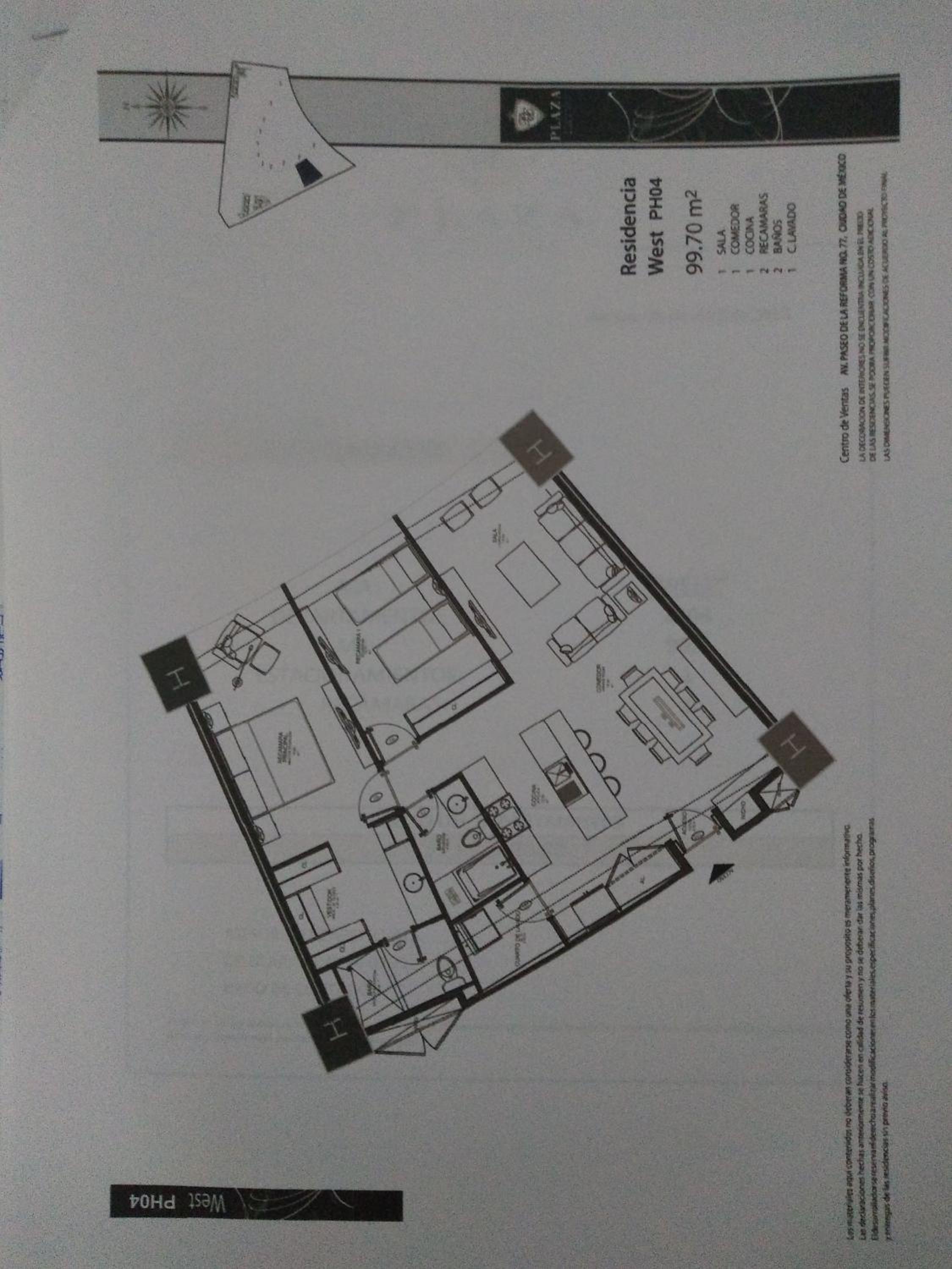 AMAZING REFORMA APARTMENT, 2 brms 2 bath, AWESOME view 2