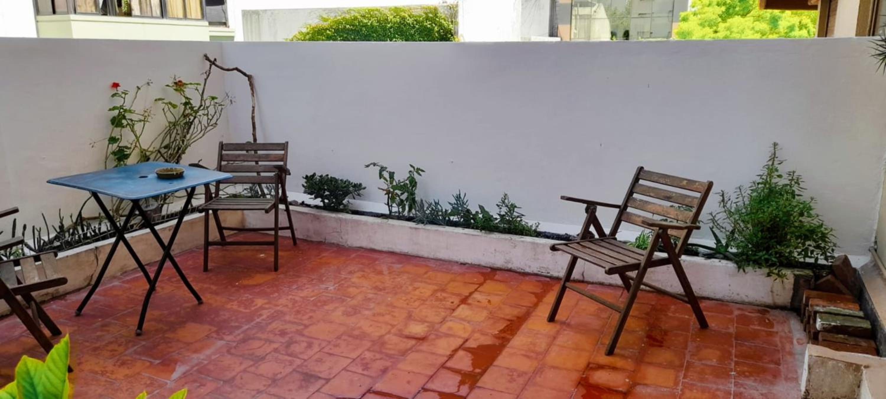 Departamento con patio