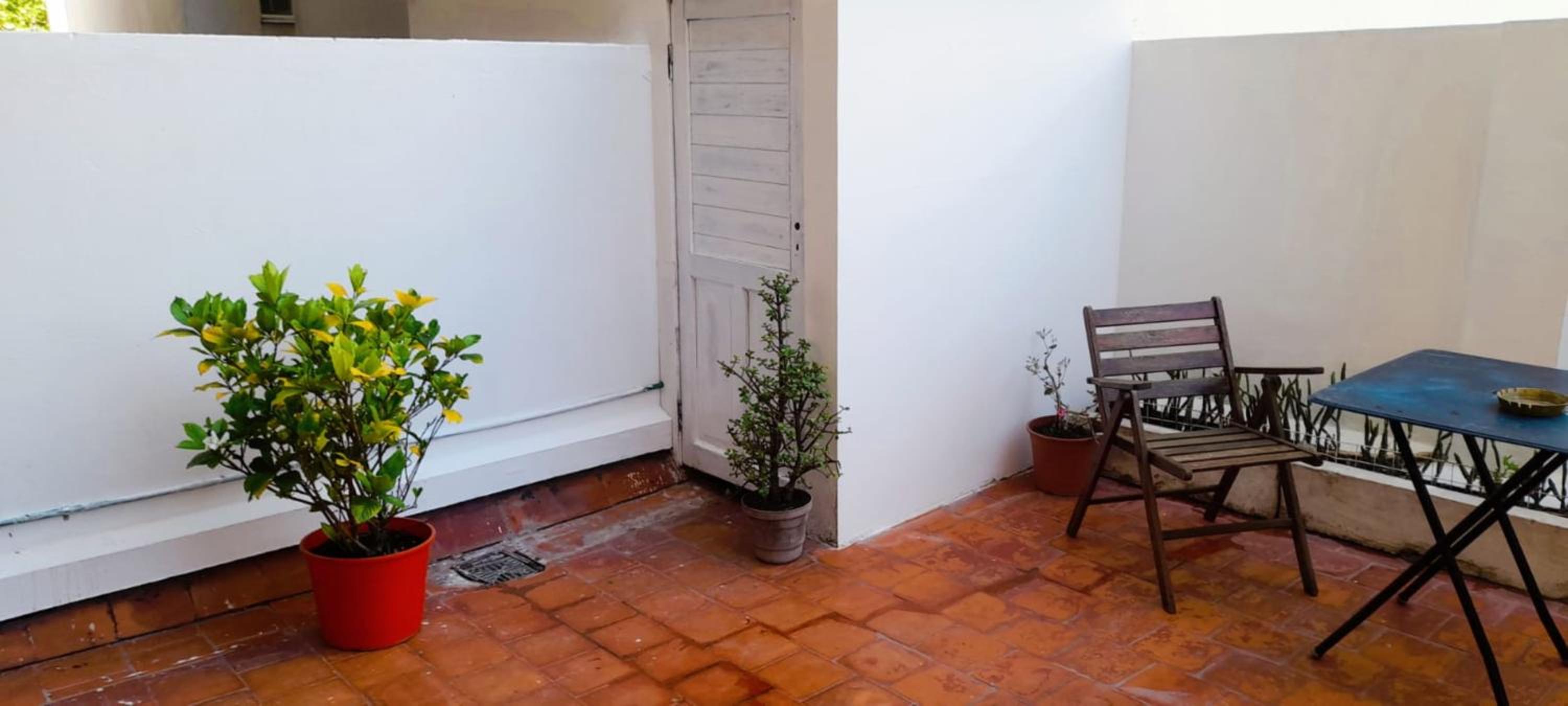 Departamento con patio