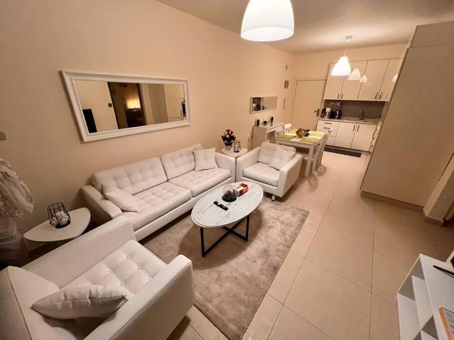 Modern Sunny 2 BR apartment, with pool and big yard view 5