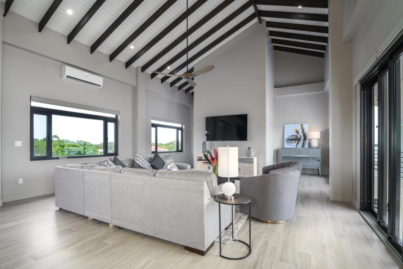 NEW 3 Story Waterfront 4Bedroom Villa with Amazing Sunset Mountain Views