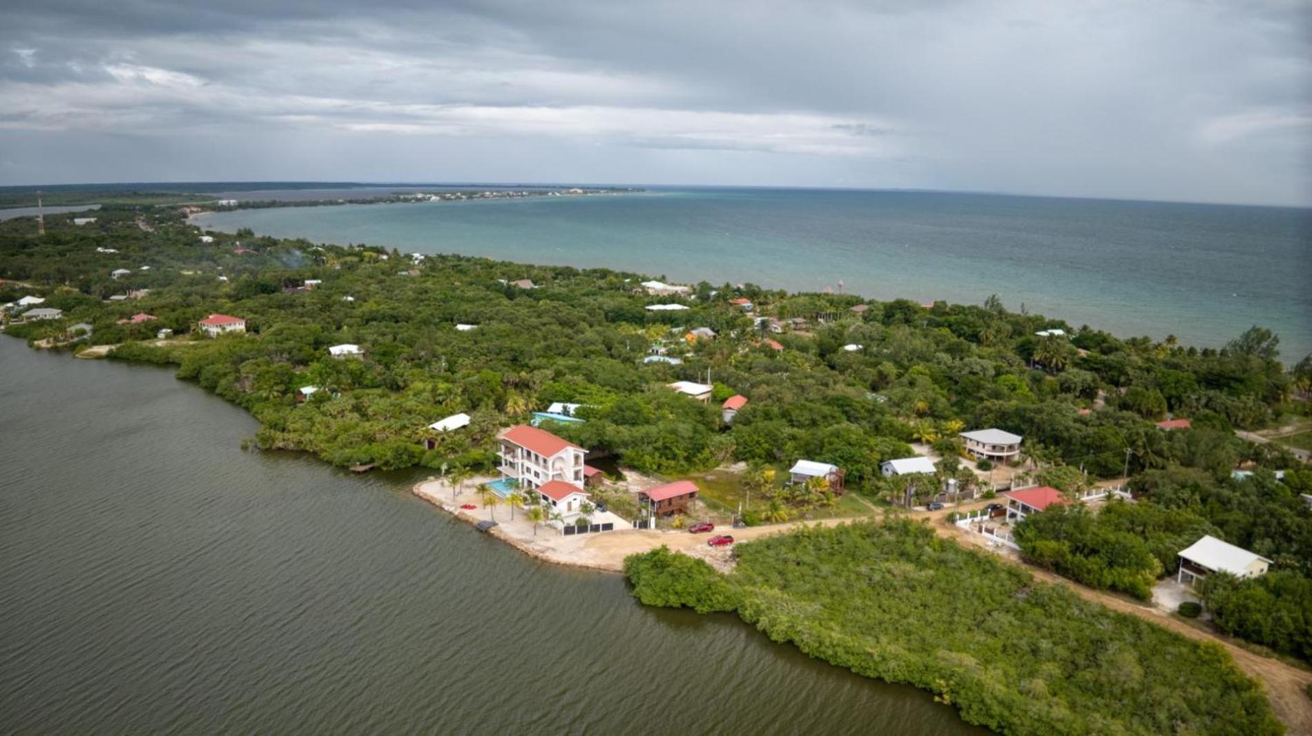 NEW 3 Story Waterfront 4Bedroom Villa with Amazing Sunset Mountain Views