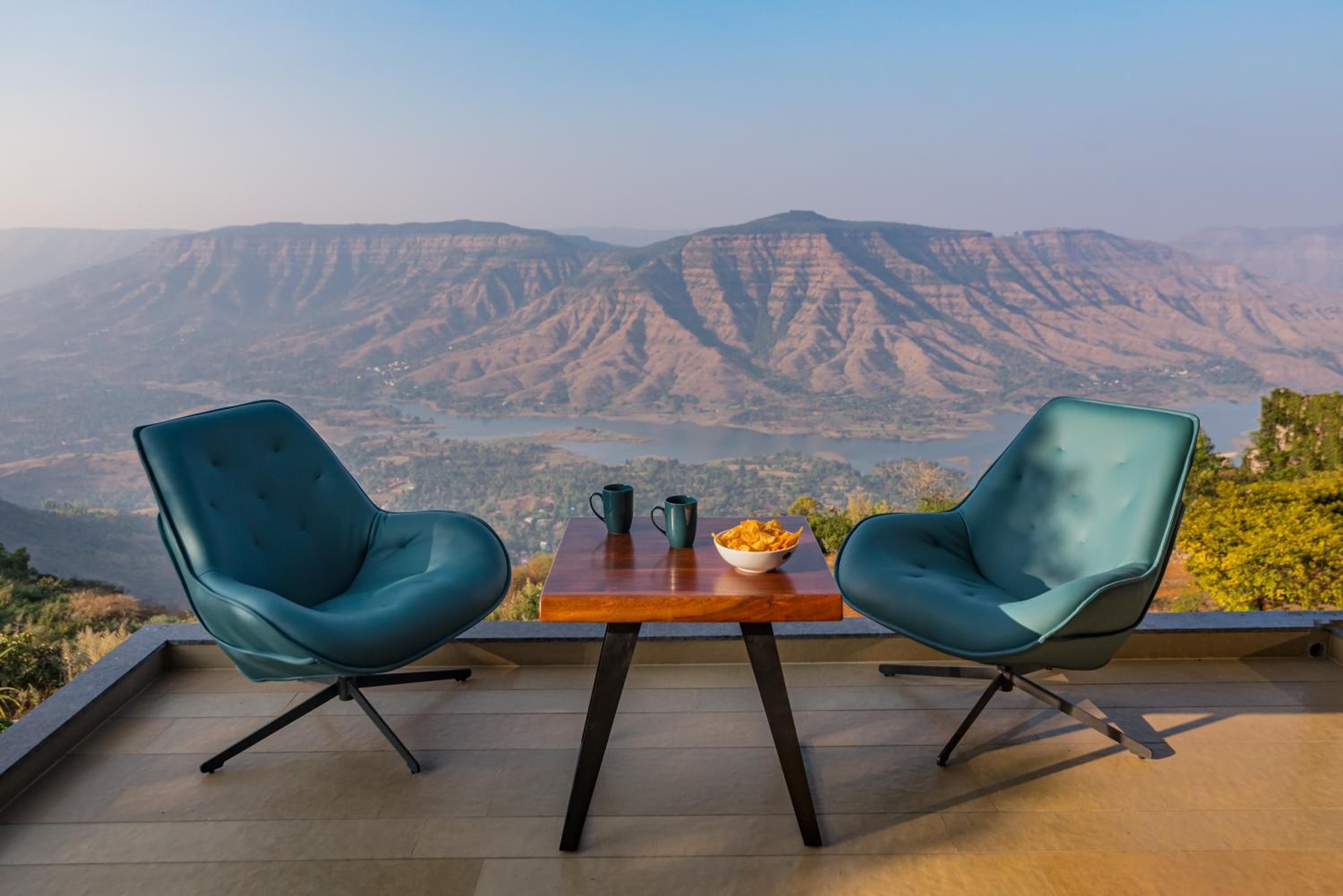 SaffronStays Mountain Rizz - 5BR veg-only villa with infinity pool & valley views view 4