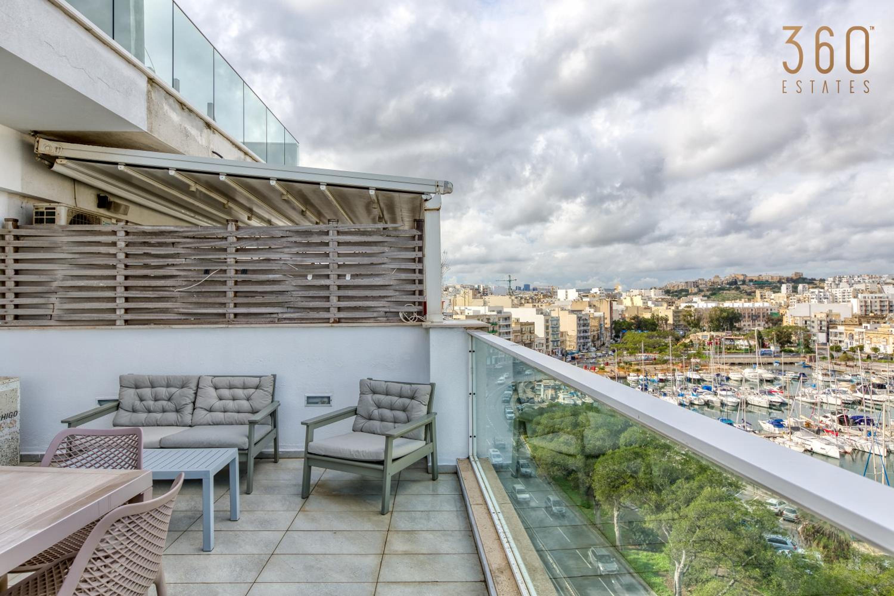 Beautiful seafront home with private balcony & BBQ by 360 Estates view 3