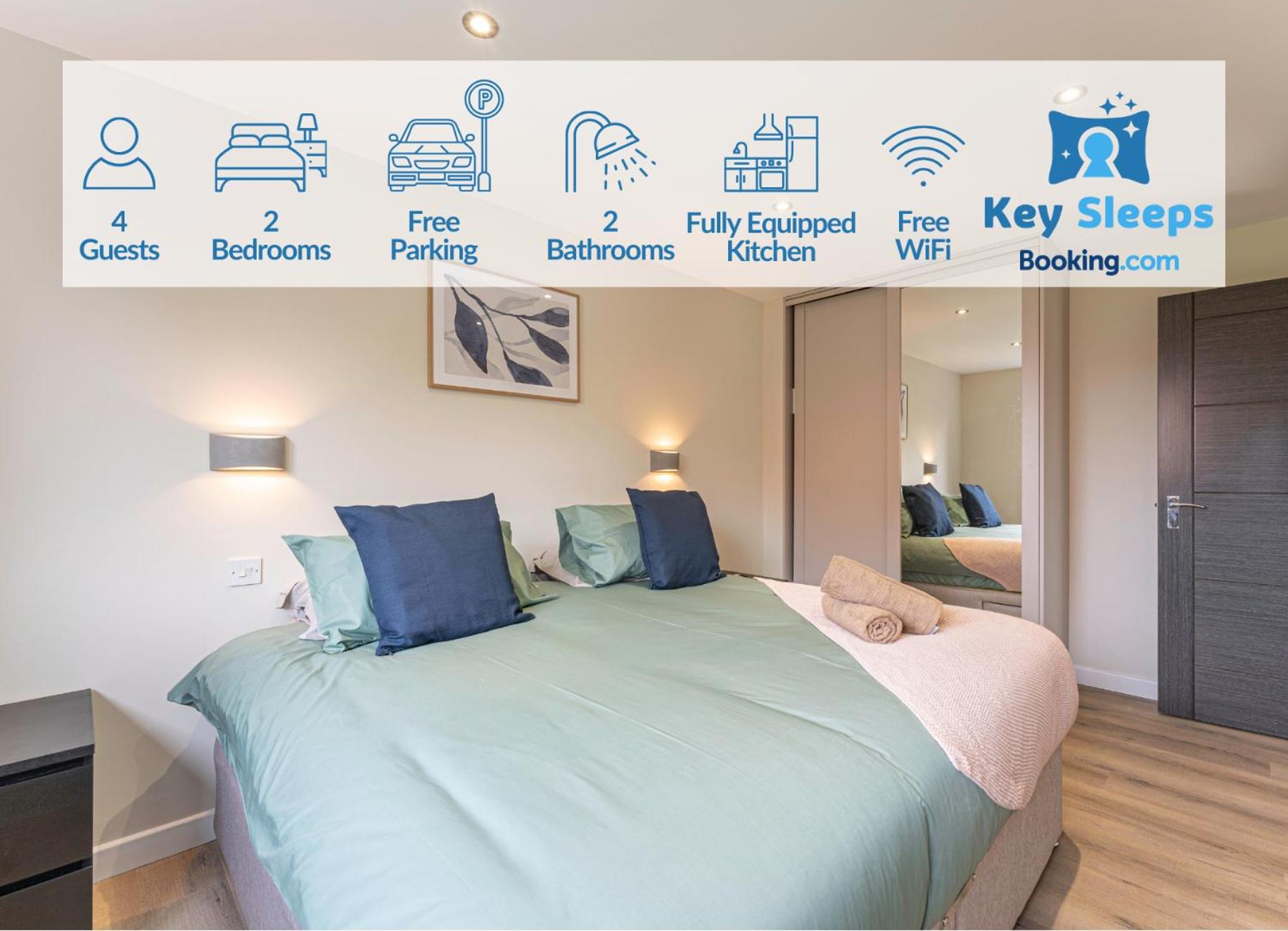 Maple Apartments - Modern 2 Bed Apartment in Derby view 2