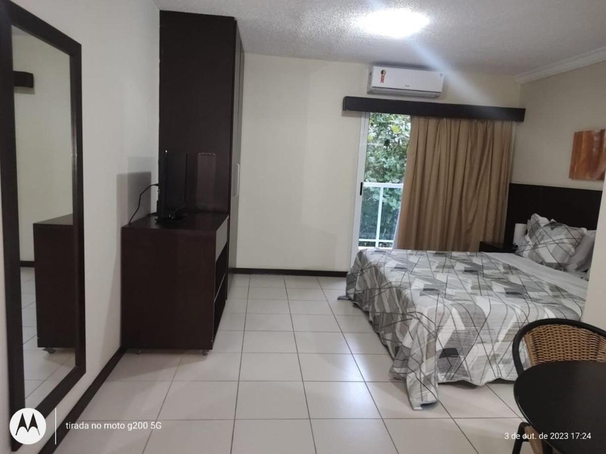 Studio pé na areia, vista, internet e ar