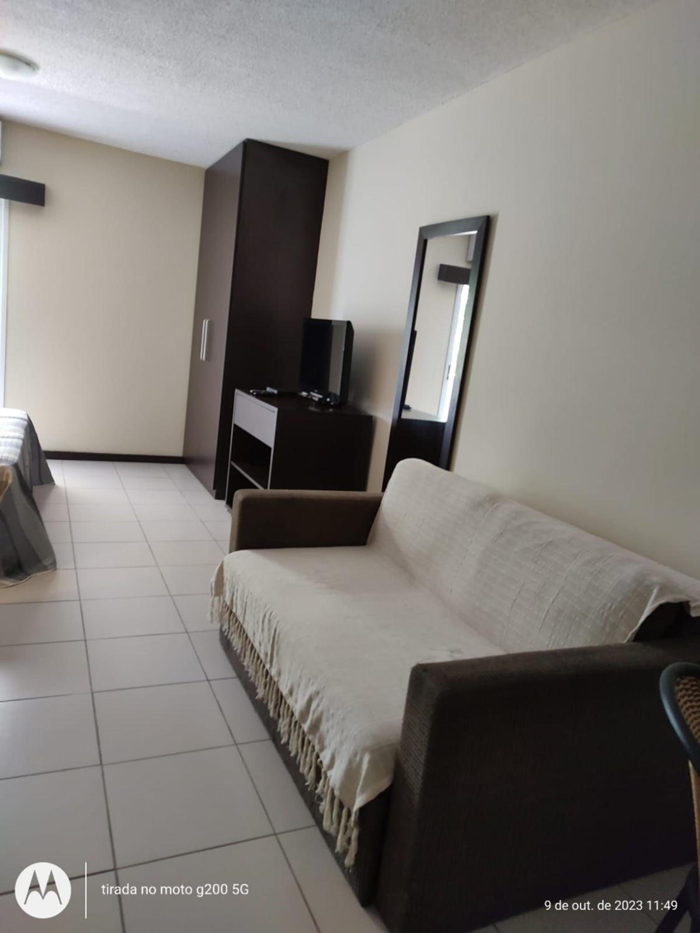 Studio pé na areia, vista, internet e ar