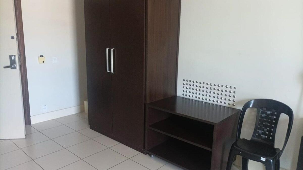 Studio pé na areia, vista, internet e ar