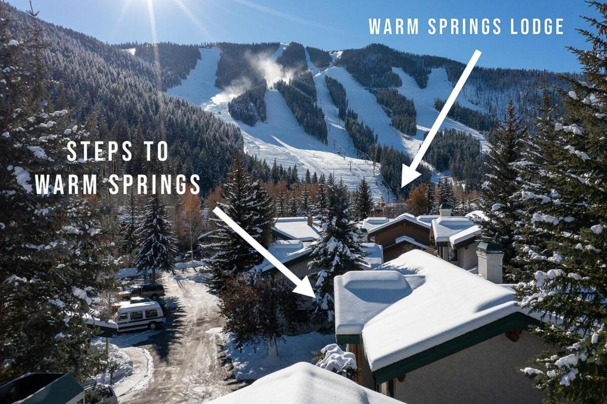 Ski Way Home Steps to the Warm Springs Lift view 3