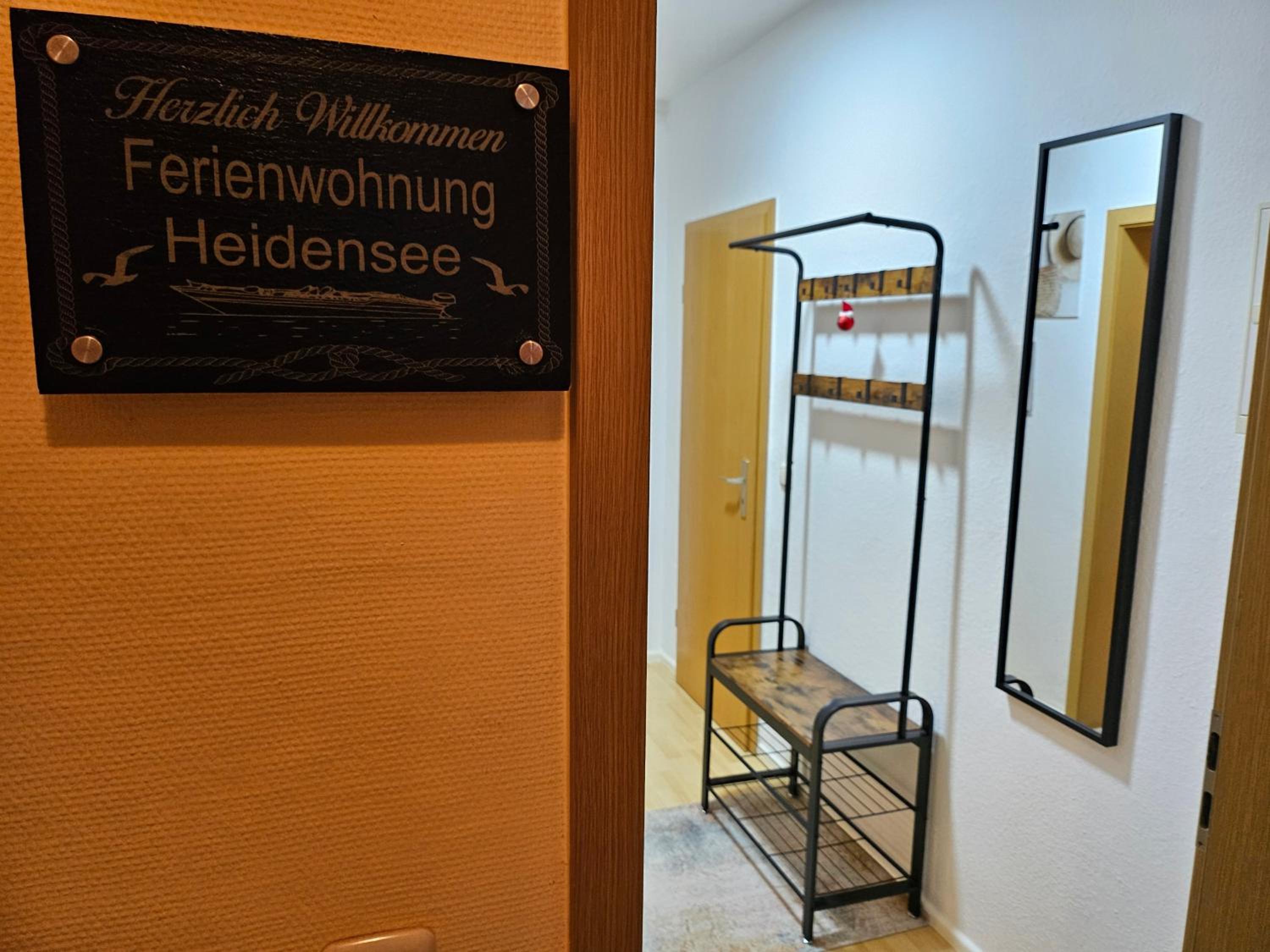 FeWo inkl Parkplatz am Heidensee sowie NETFLIX Zugang und WLAN