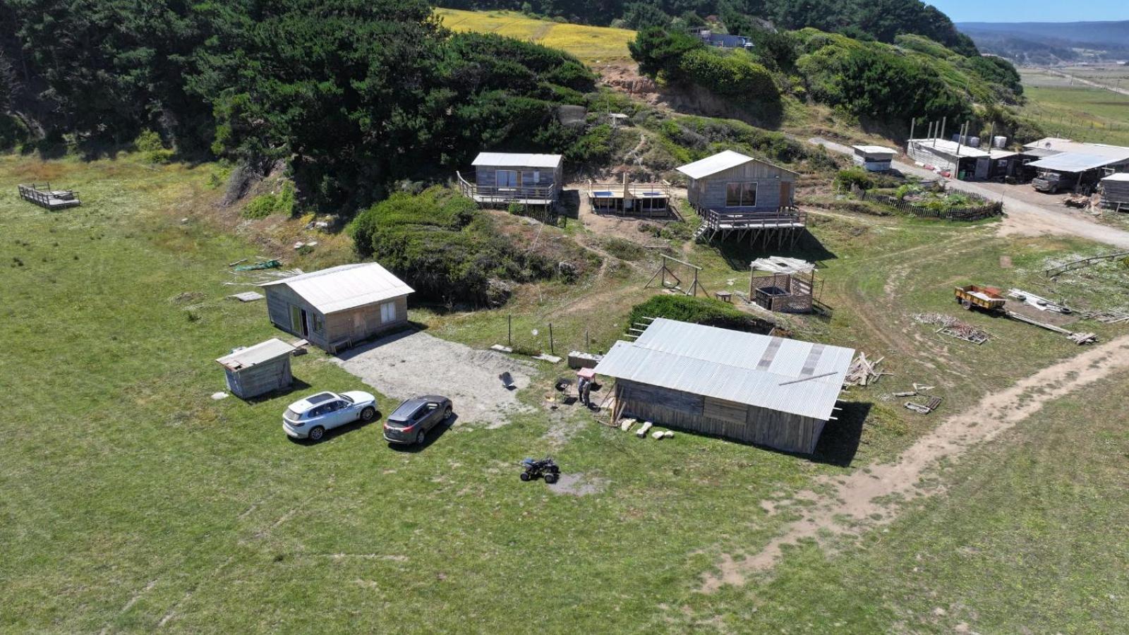 Cabañas la puntilla montaña río y mar