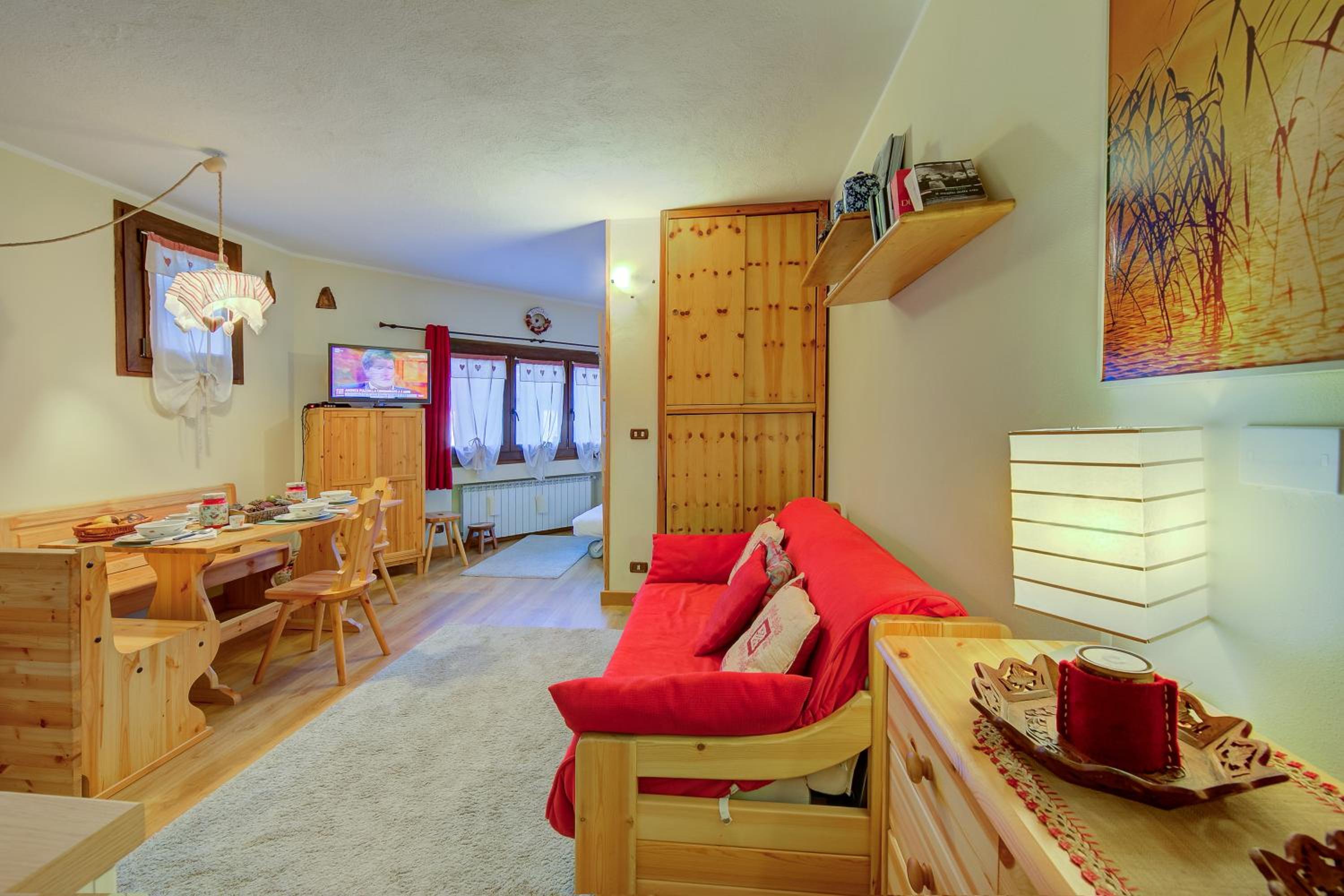 Studio Grange Nest Ski & Relax - Happy Rentals view 4
