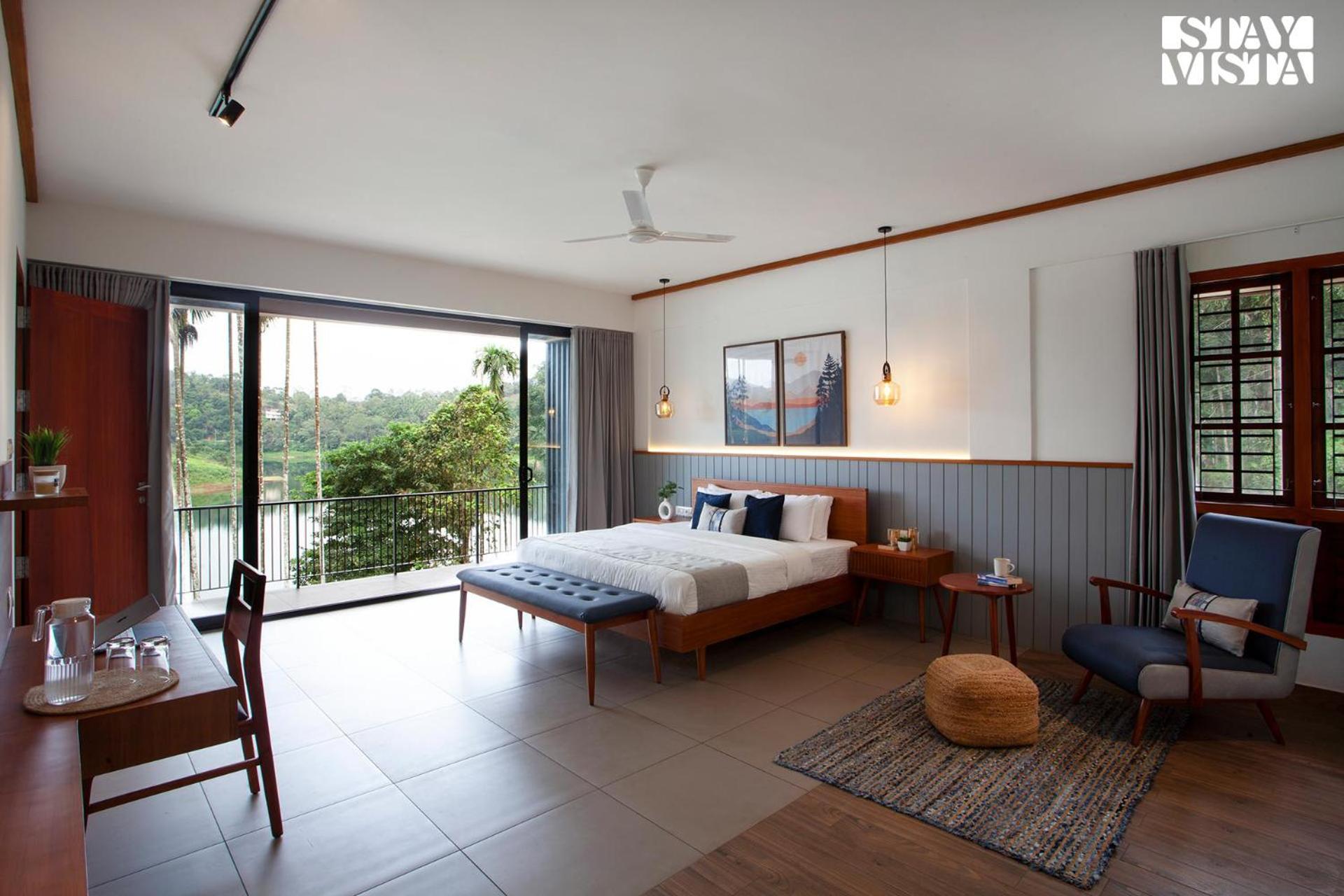 Rivera The Lake View with Indoor Games by StayVista