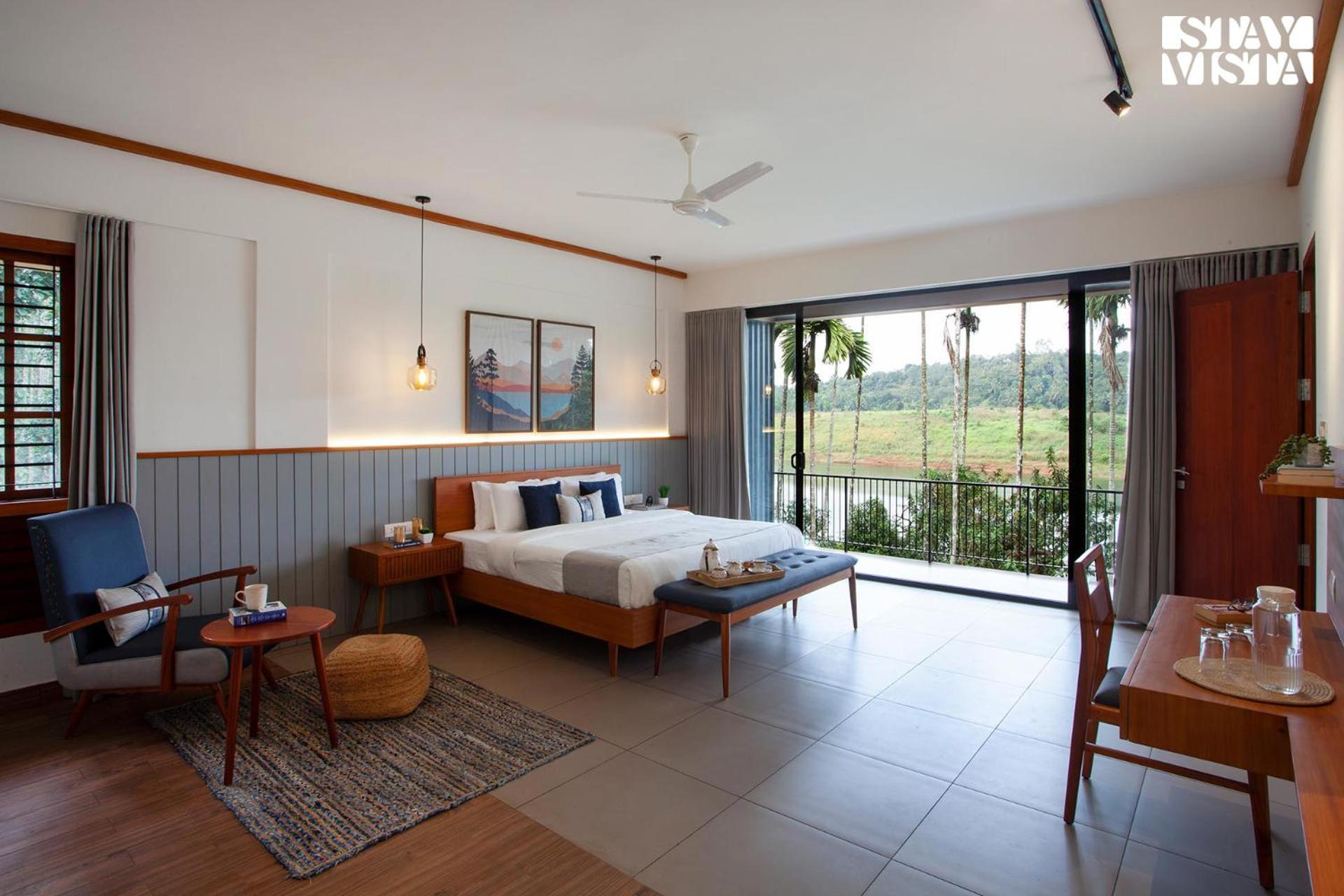 Rivera The Lake View with Indoor Games by StayVista