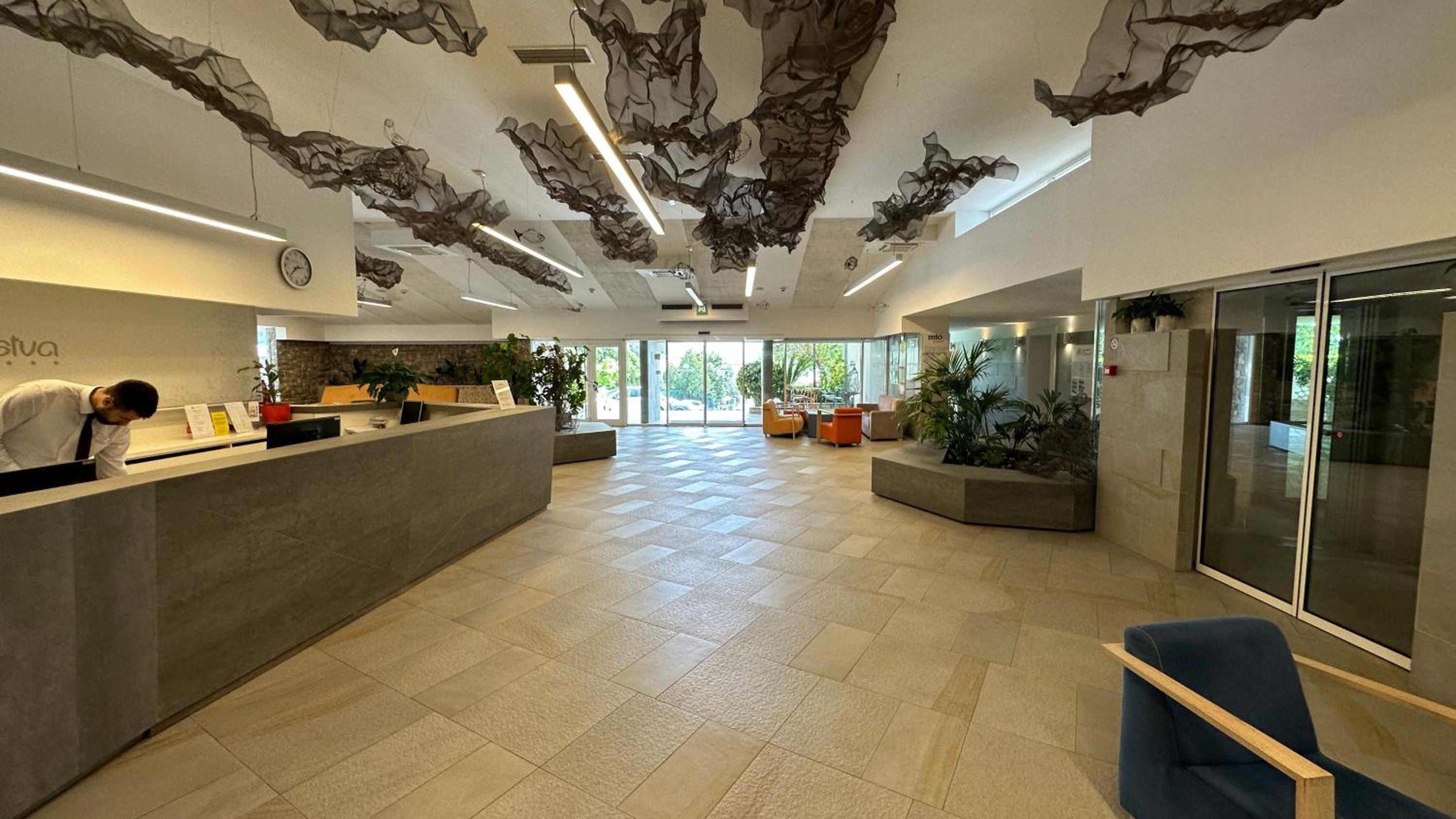 hotel reception