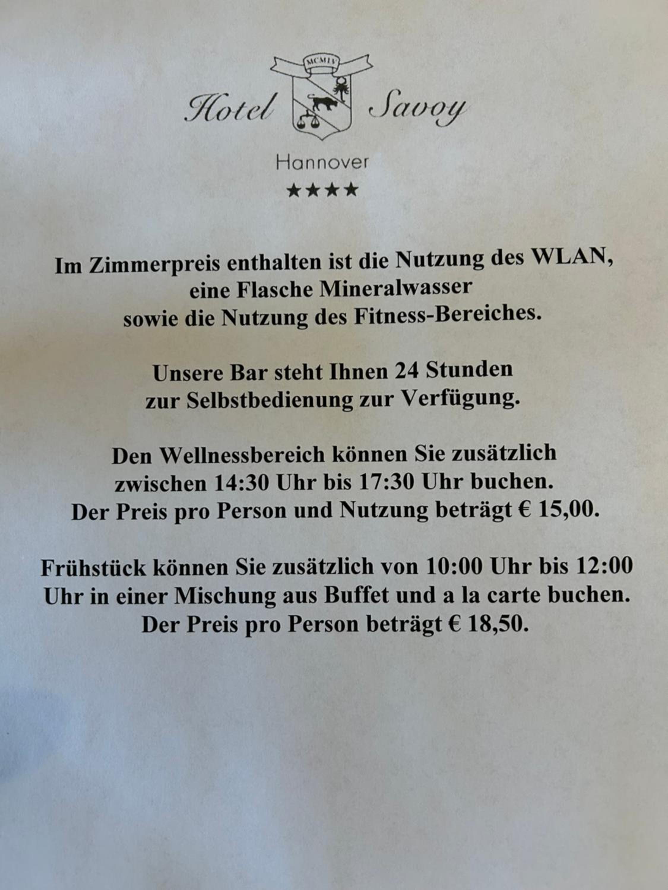 Hotel Savoy Hannover