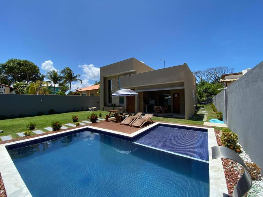 Casa Temporada Jacuípe Guarajuba 3/4 c/ar condicionado