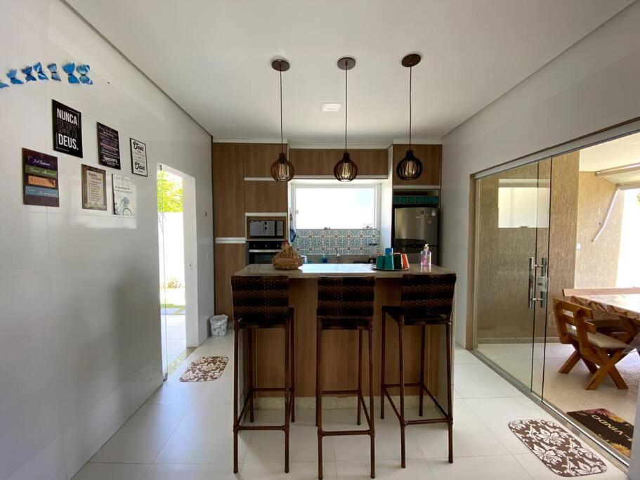 Casa Temporada Jacuípe Guarajuba 3/4 c/ar condicionado