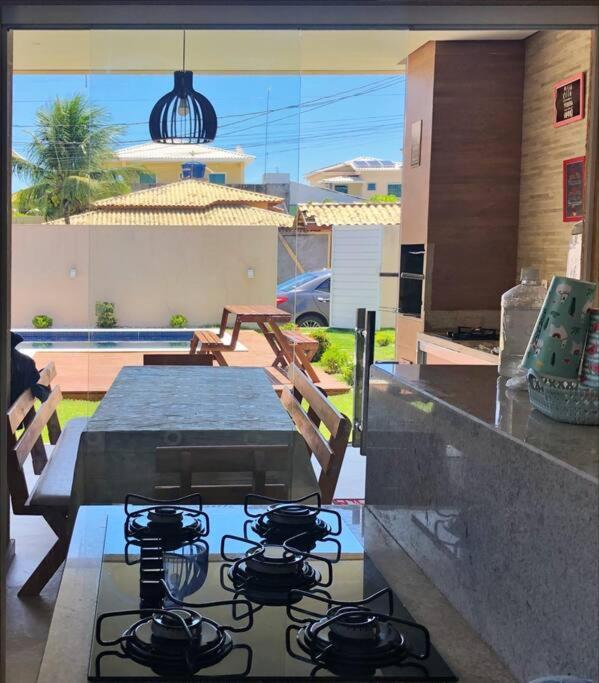 Casa Temporada Jacuípe Guarajuba 3/4 c/ar condicionado