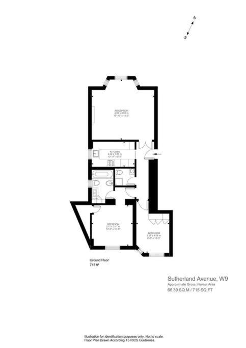 Superb two bedroom flat in Little Venice