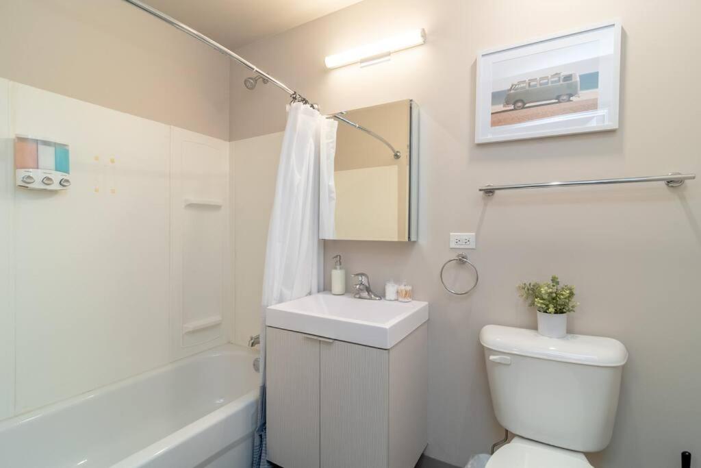 Bright 2BR Apt with Gym and Optional Parking Near Soldier Field, Museum Campus, McCormick Place view 5