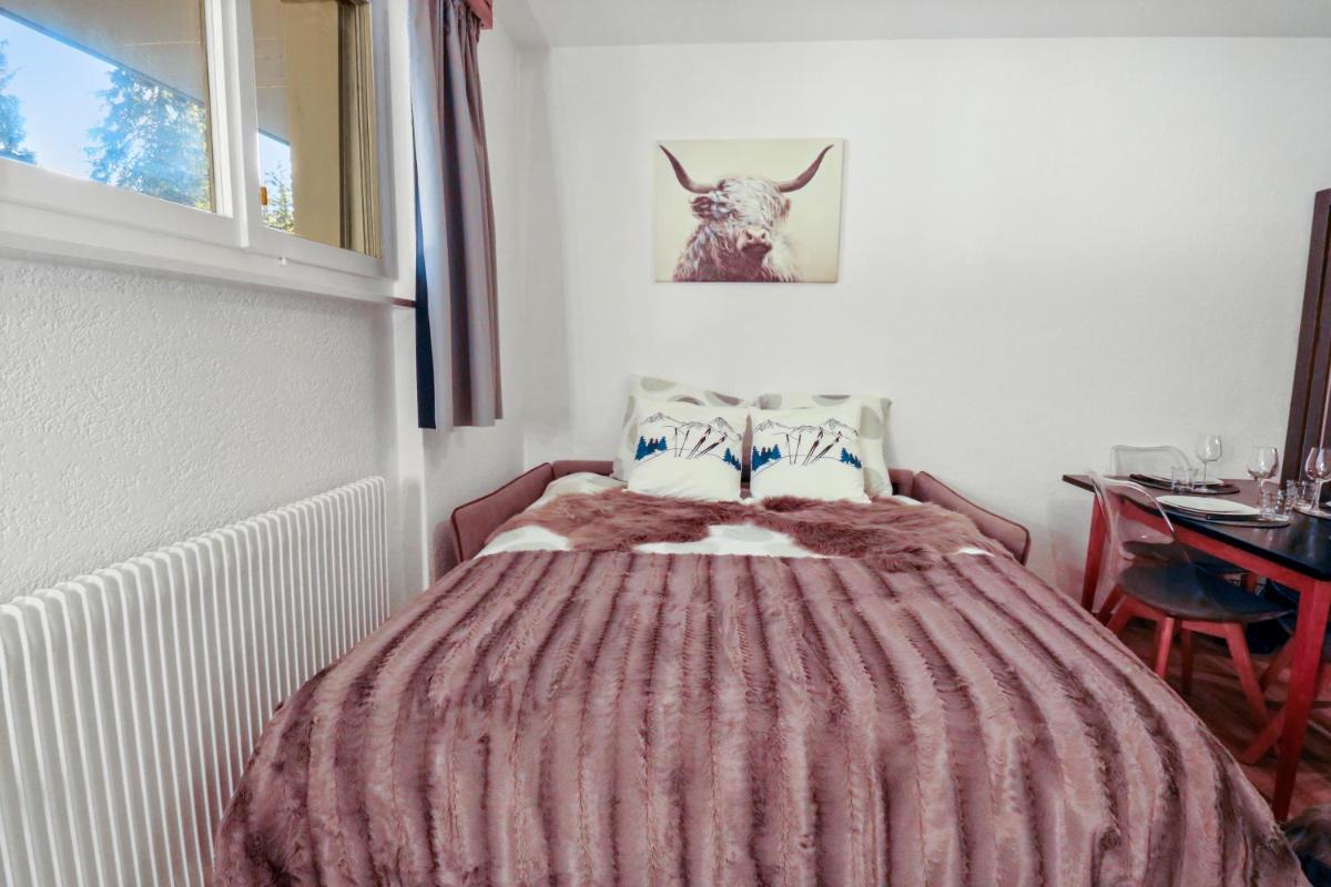 Studio rénové cosy et centré, Ski-In Ski-Out