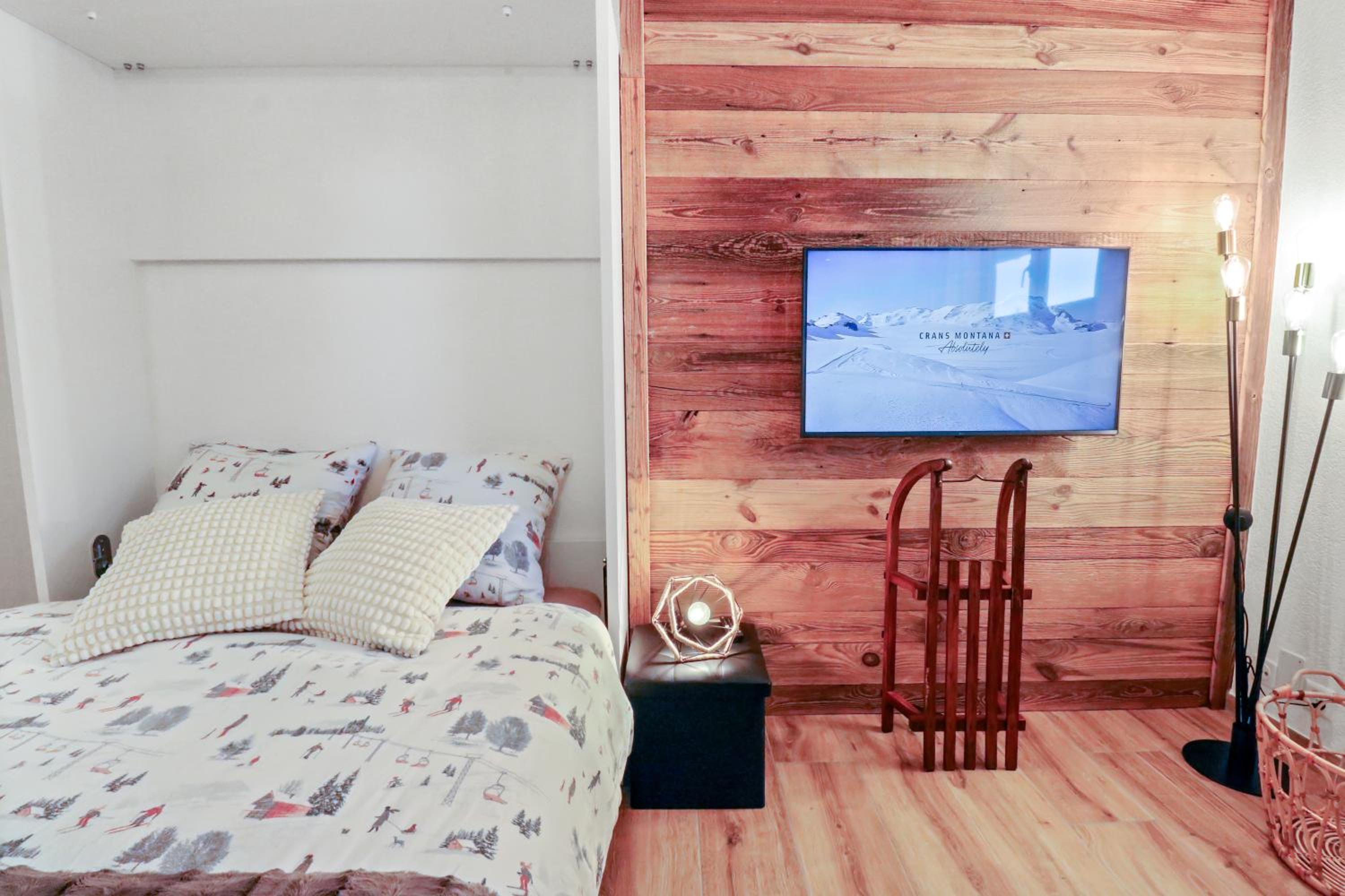 Studio rénové cosy et centré, Ski-In Ski-Out