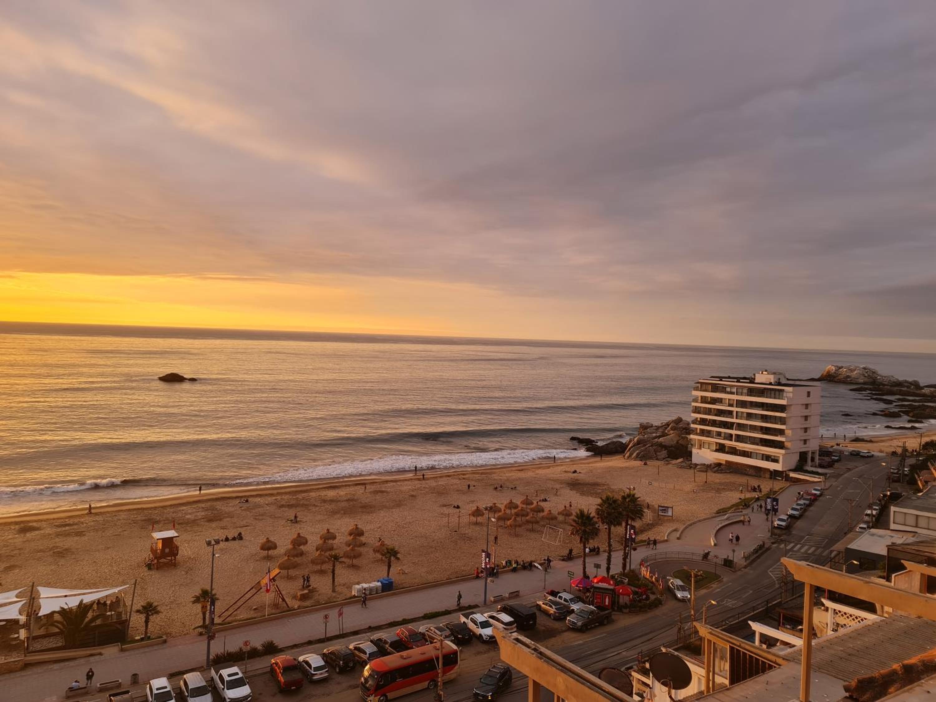 Departamento primera línea frente al mar
