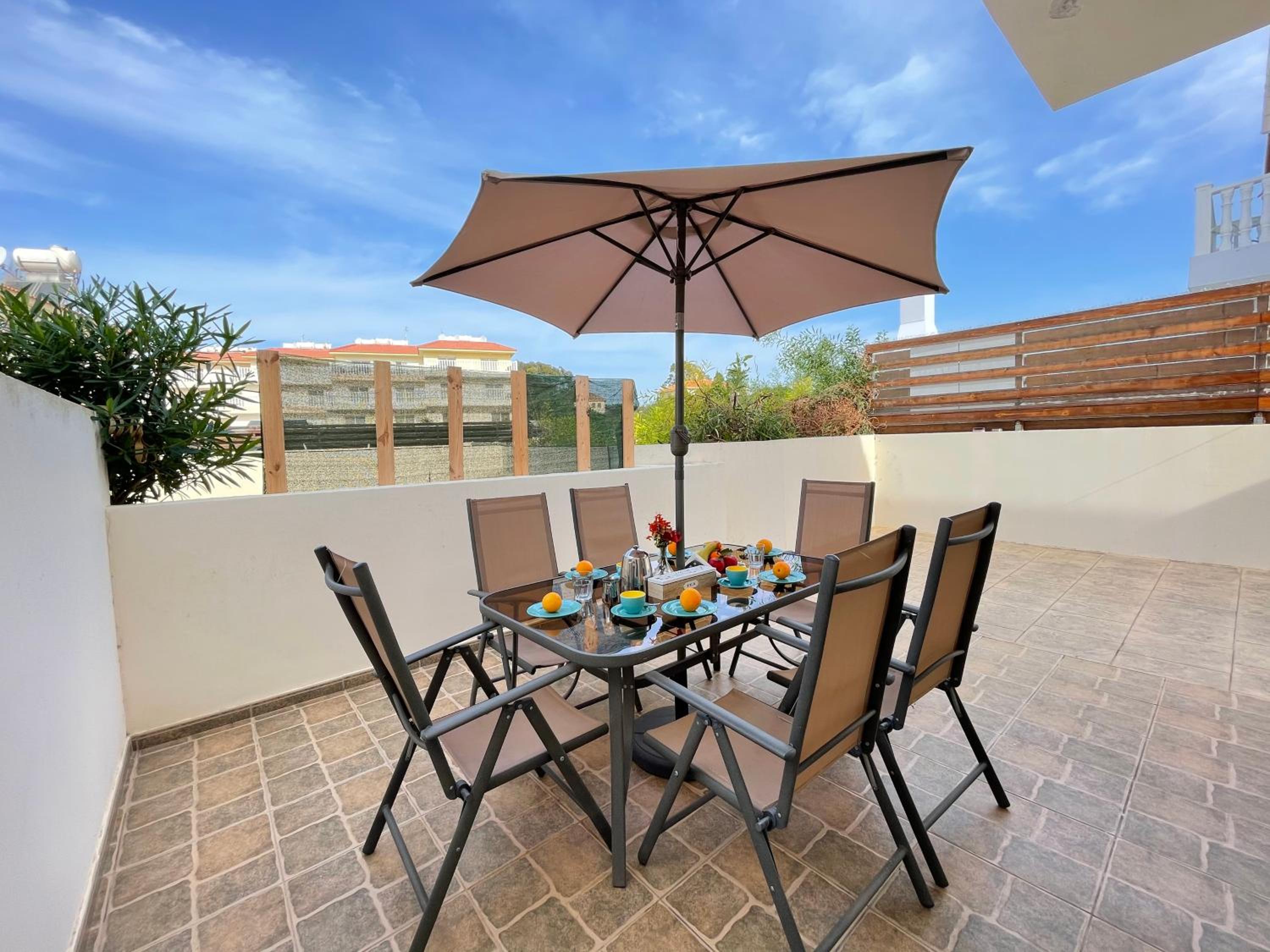 villa Rugiada in front Nissi beach with pool & Sea view