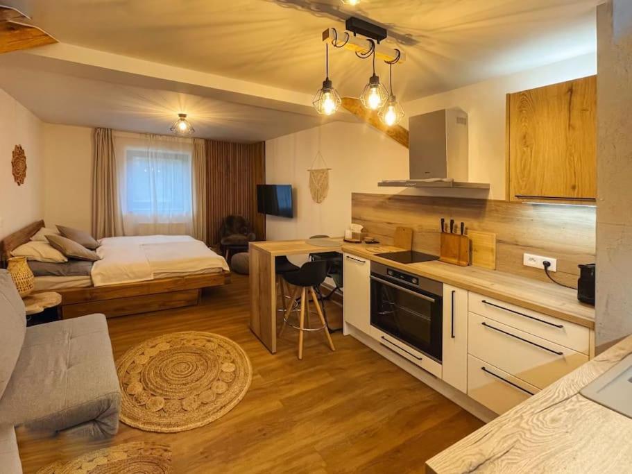 Útulný apartmán St Michael v Javorné na Šumavě