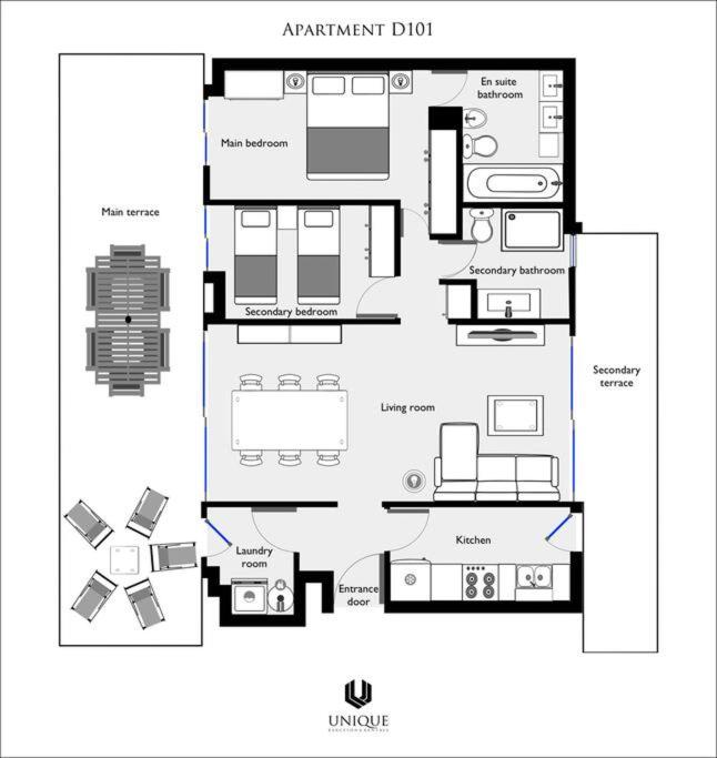 Unique Rentals-Seafront Luxe Suites