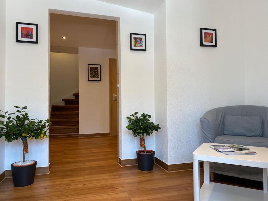 Preiswertes stilvolles Zimmer im privaten Haus mit großem schönem modernem Gemeinschaft Badenzimmer