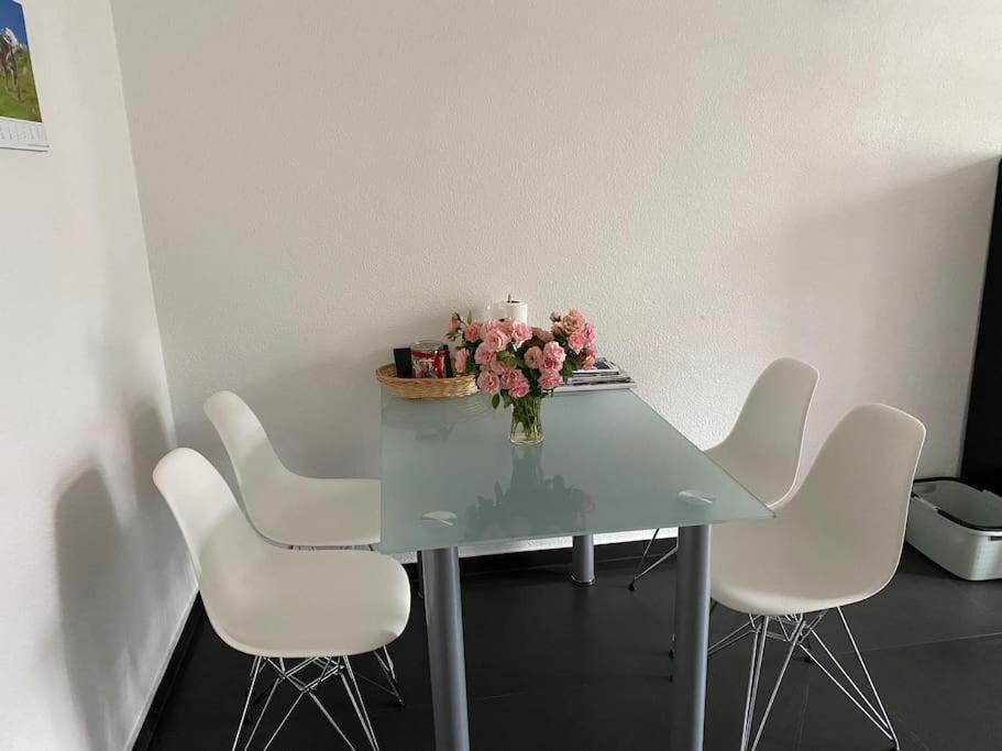 Preiswertes stilvolles Zimmer im privaten Haus mit großem schönem modernem Gemeinschaft Badenzimmer