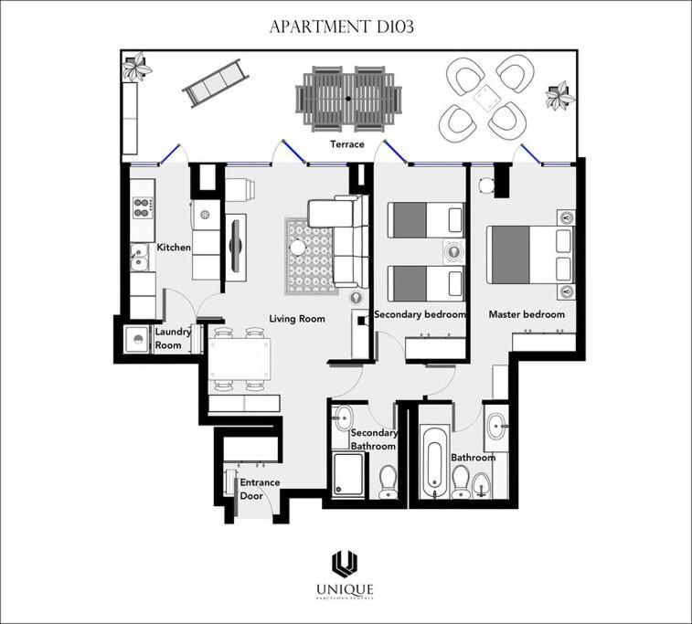 Unique Rentals-Seafront Luxe Suites