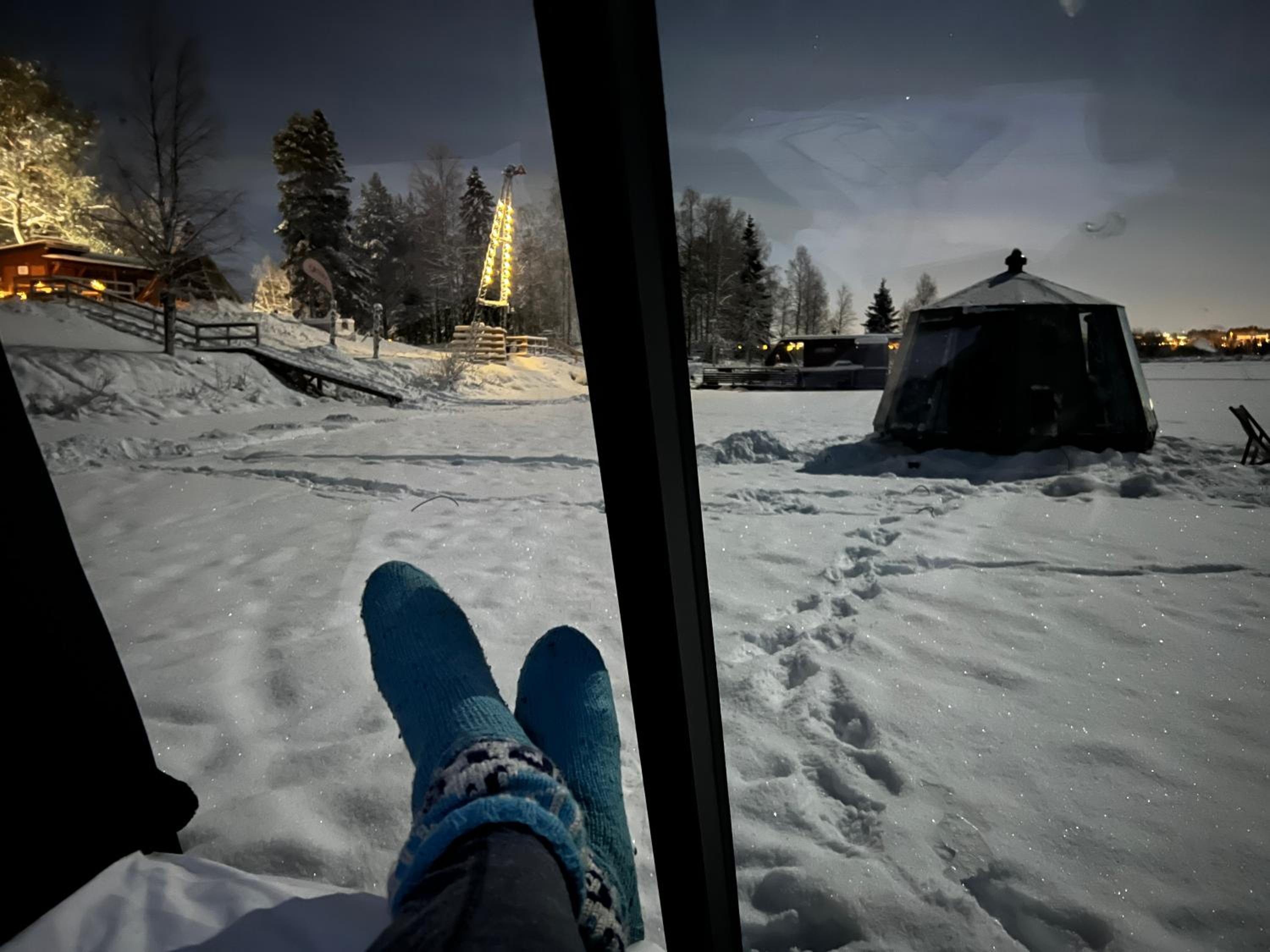 AuroraHut at Sauna Retreat