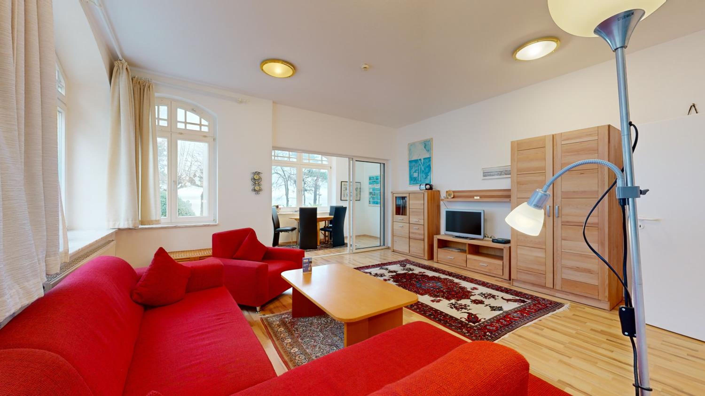 FeWo direkt am Strand mit Meerblick, Villa Sirene, Binz