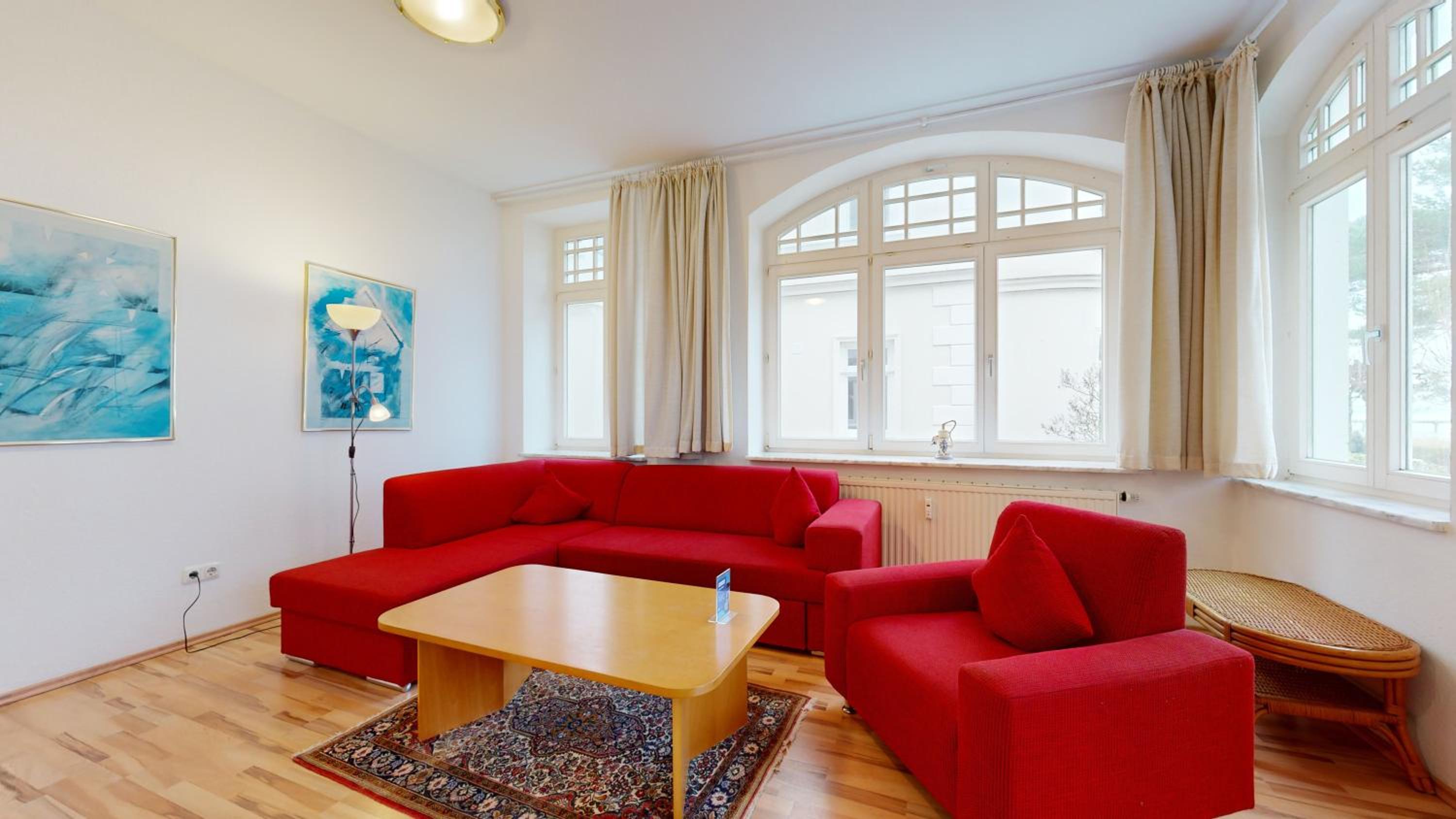 FeWo direkt am Strand mit Meerblick, Villa Sirene, Binz