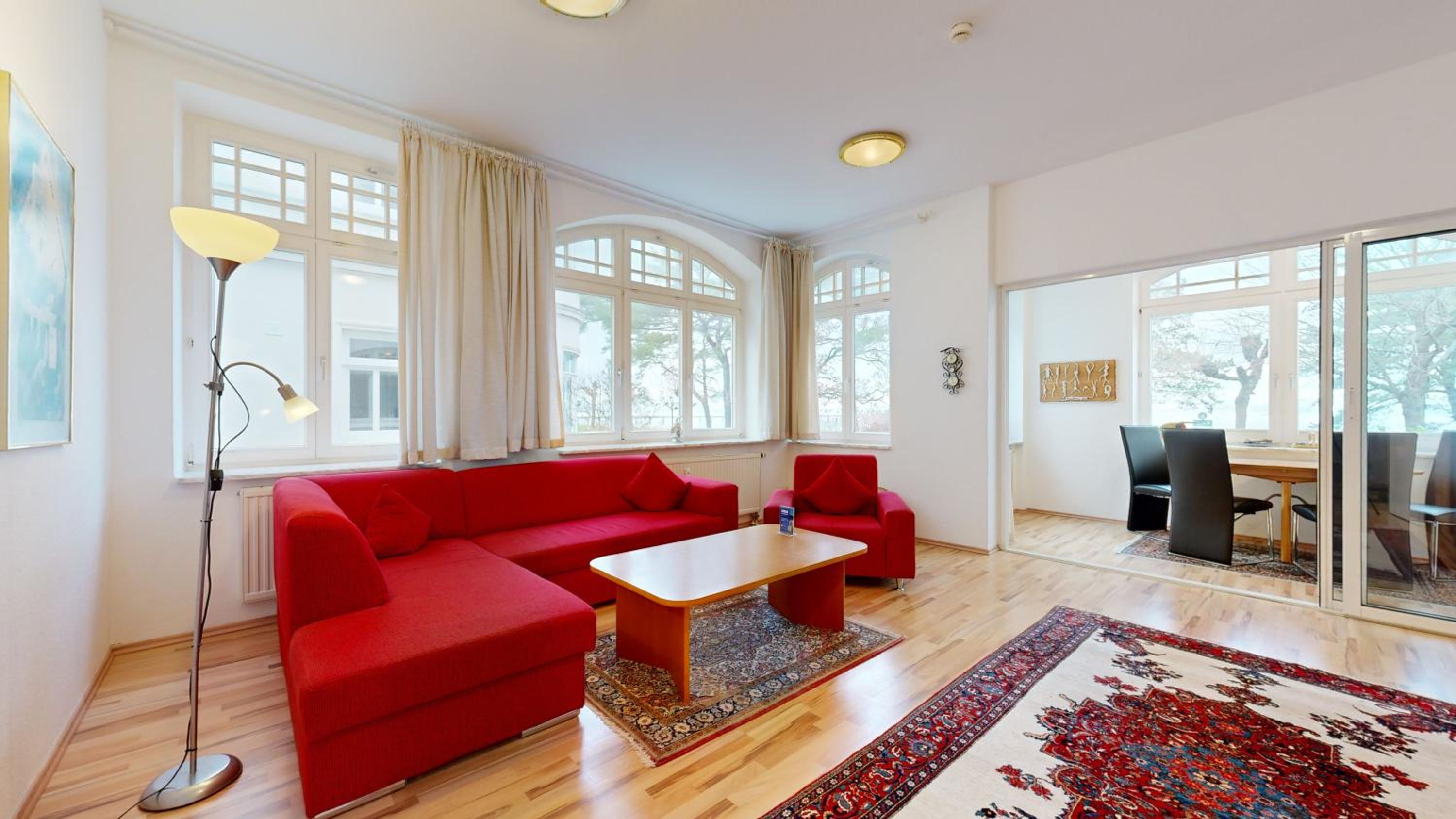 FeWo direkt am Strand mit Meerblick, Villa Sirene, Binz