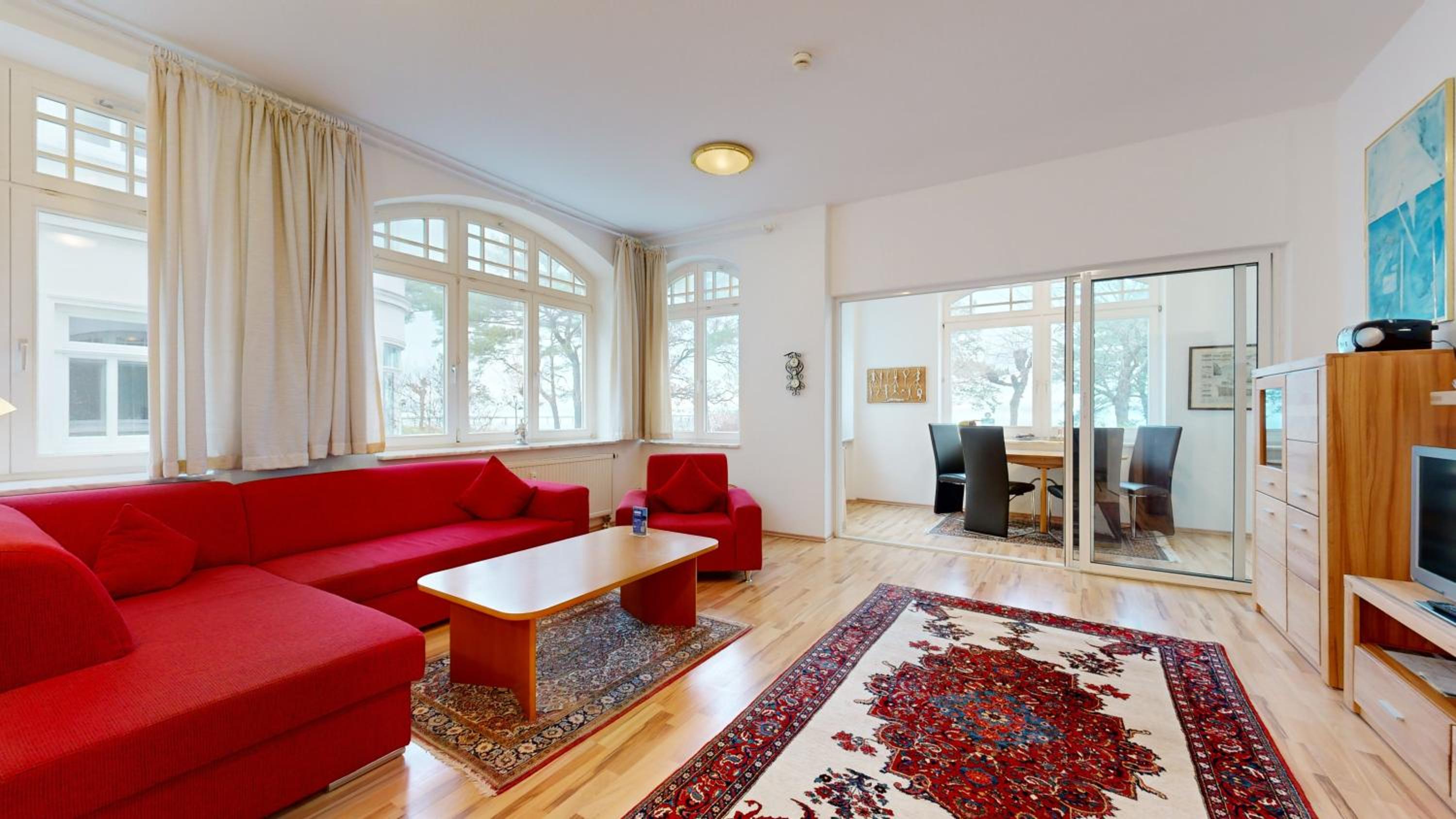 FeWo direkt am Strand mit Meerblick, Villa Sirene, Binz