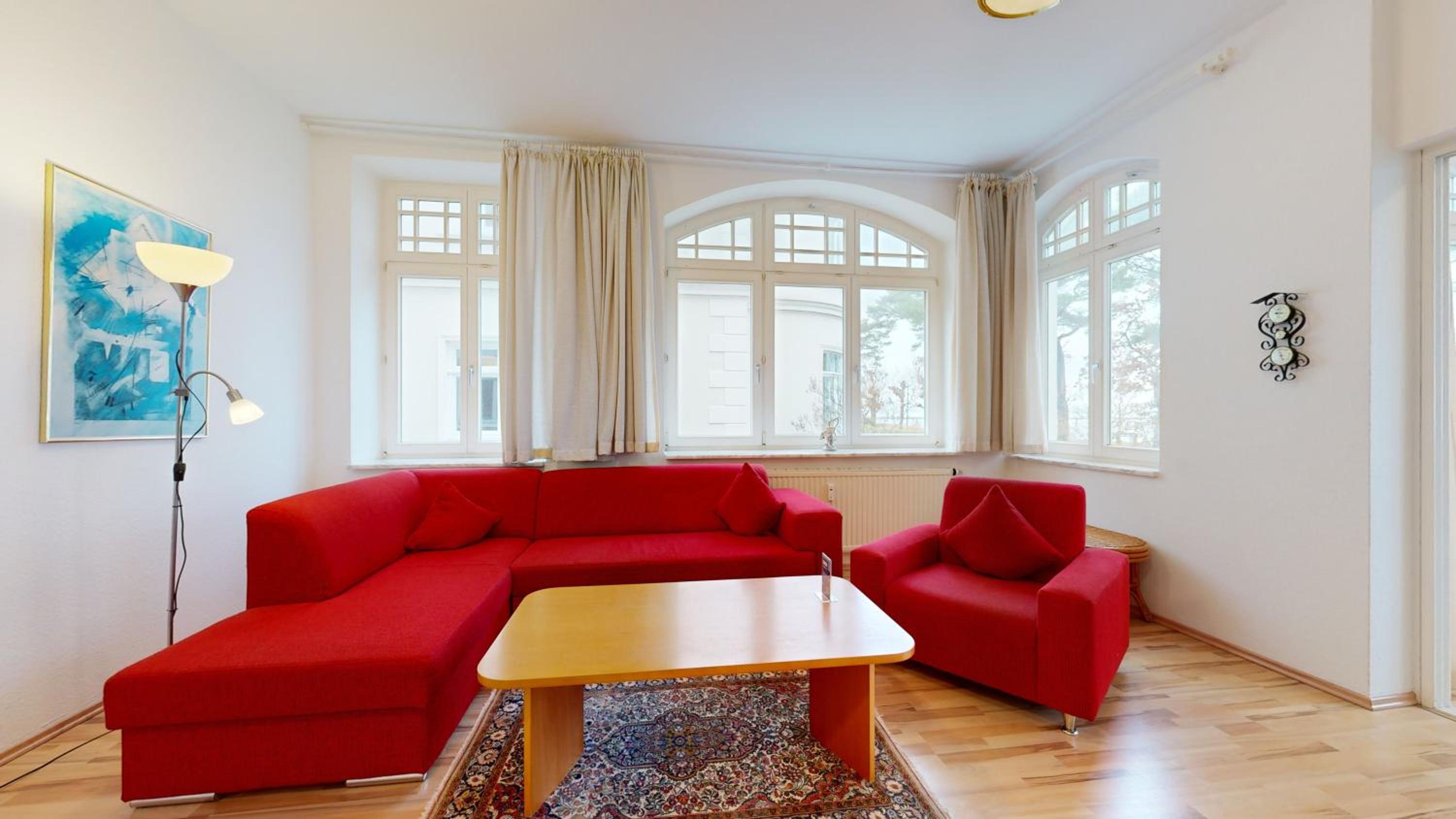 FeWo direkt am Strand mit Meerblick, Villa Sirene, Binz