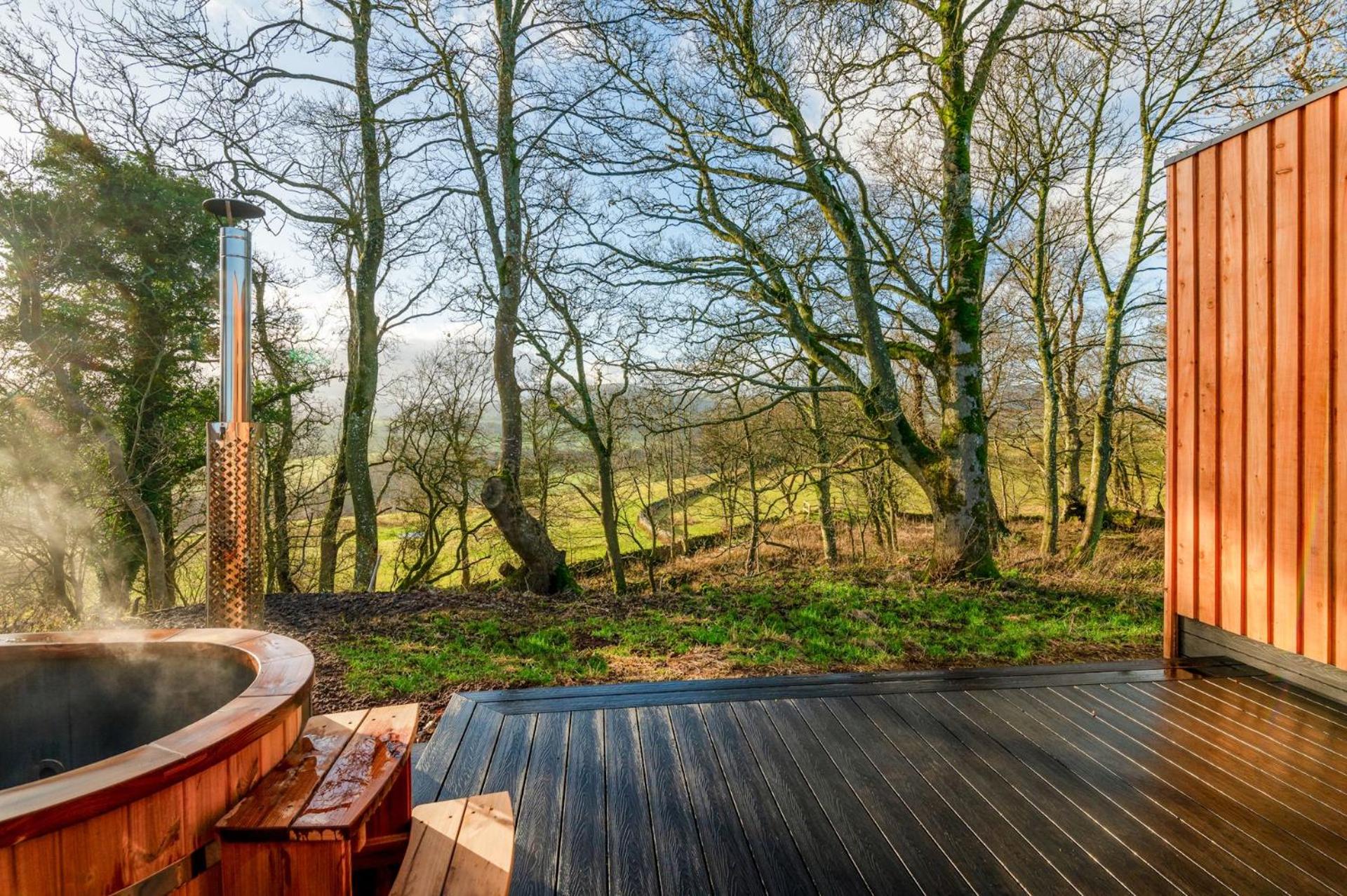 Crocus Penruddock, dog & eco friendly lodge with hot tub