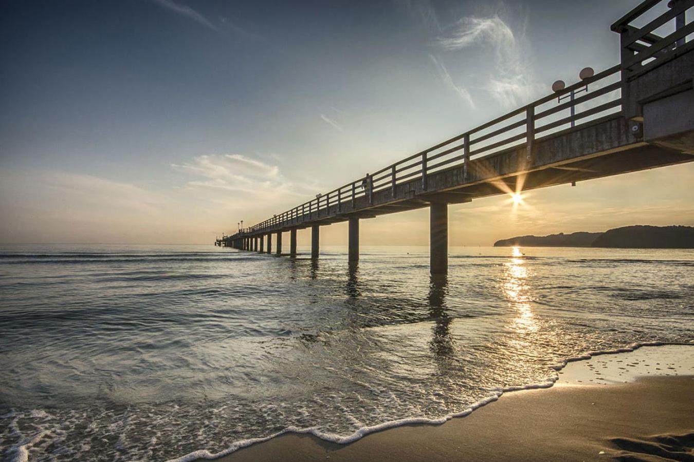 Sommerwind App1 - Strandpromenade seitlicher Meerblick, Strandkorb saisonal