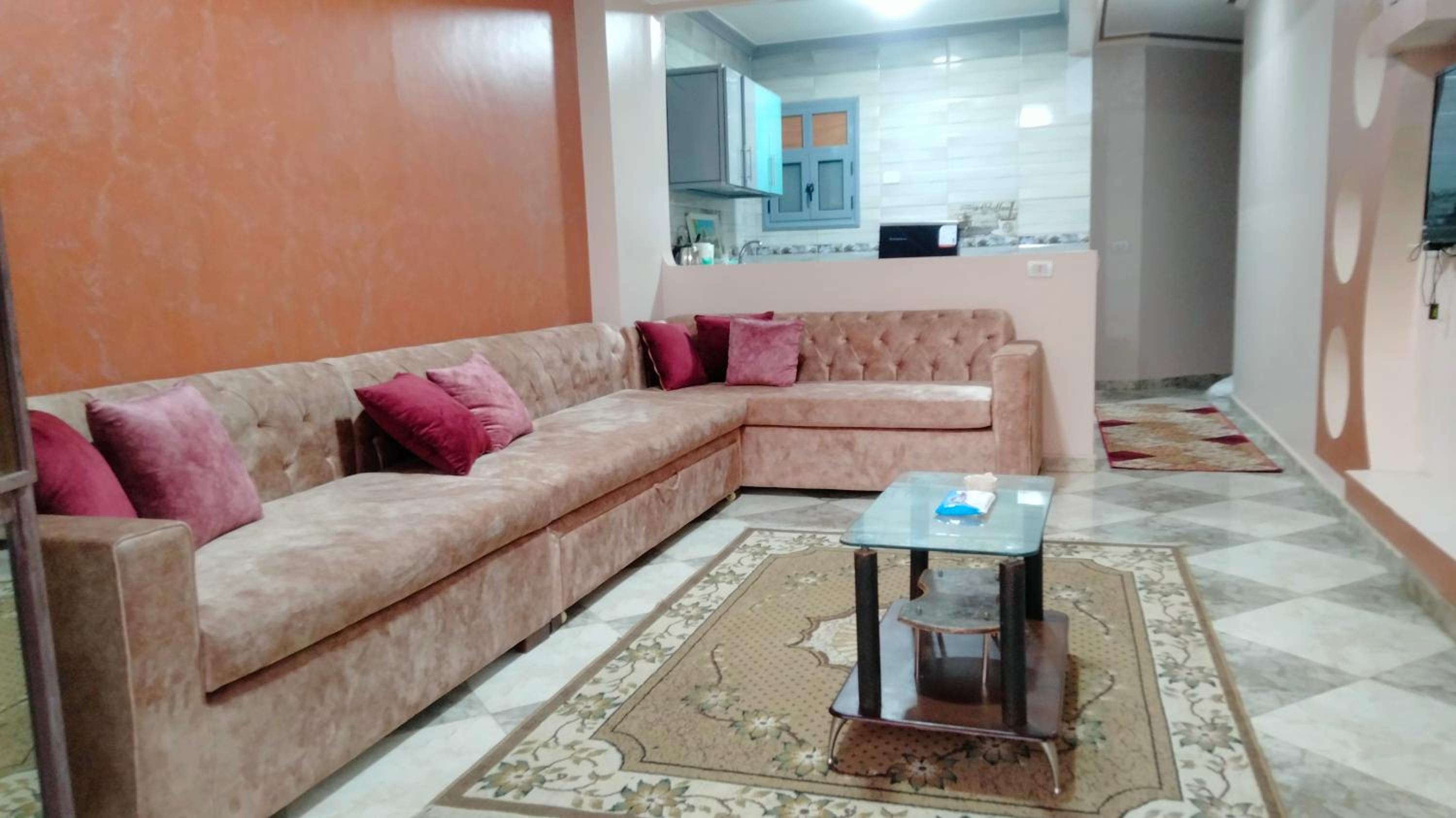 Apartment with panoramic view of the Pyramids, suitable for families