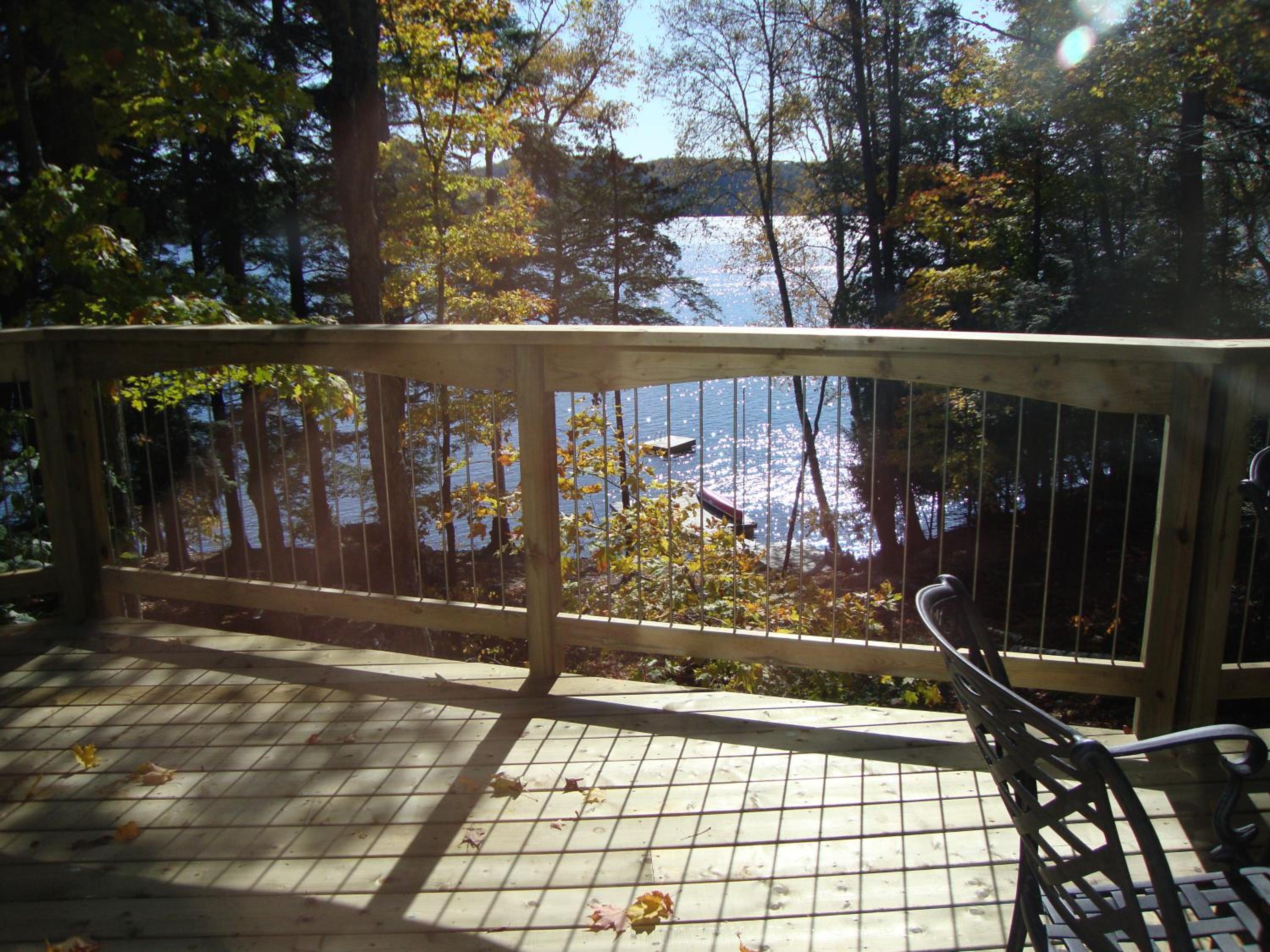 Privacy on a remote lake