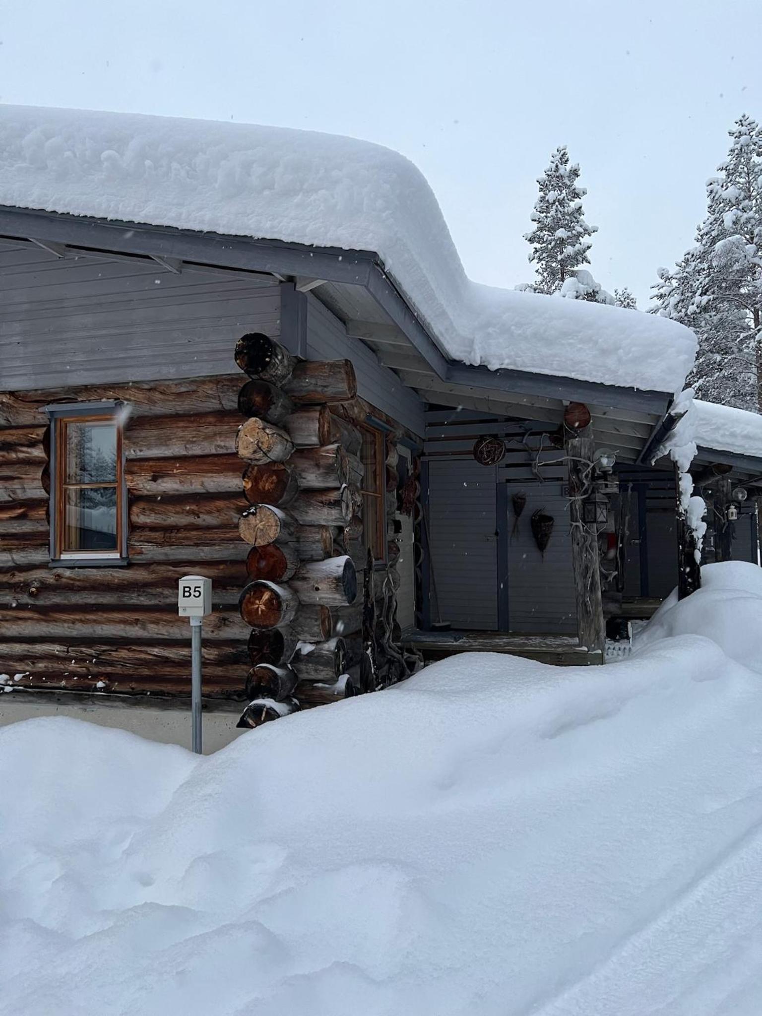 Rauhallinen kelohuoneisto lähellä palveluita, Peacefull Log apartment at Ylläs