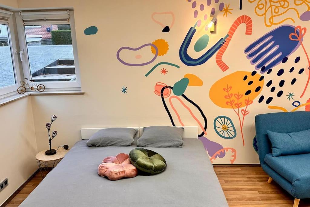 La fresque d'Héloïse - appartement 1 chambre 2 lits doubles