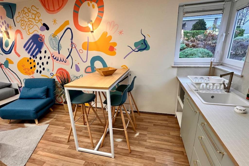 La fresque d'Héloïse - appartement 1 chambre 2 lits doubles