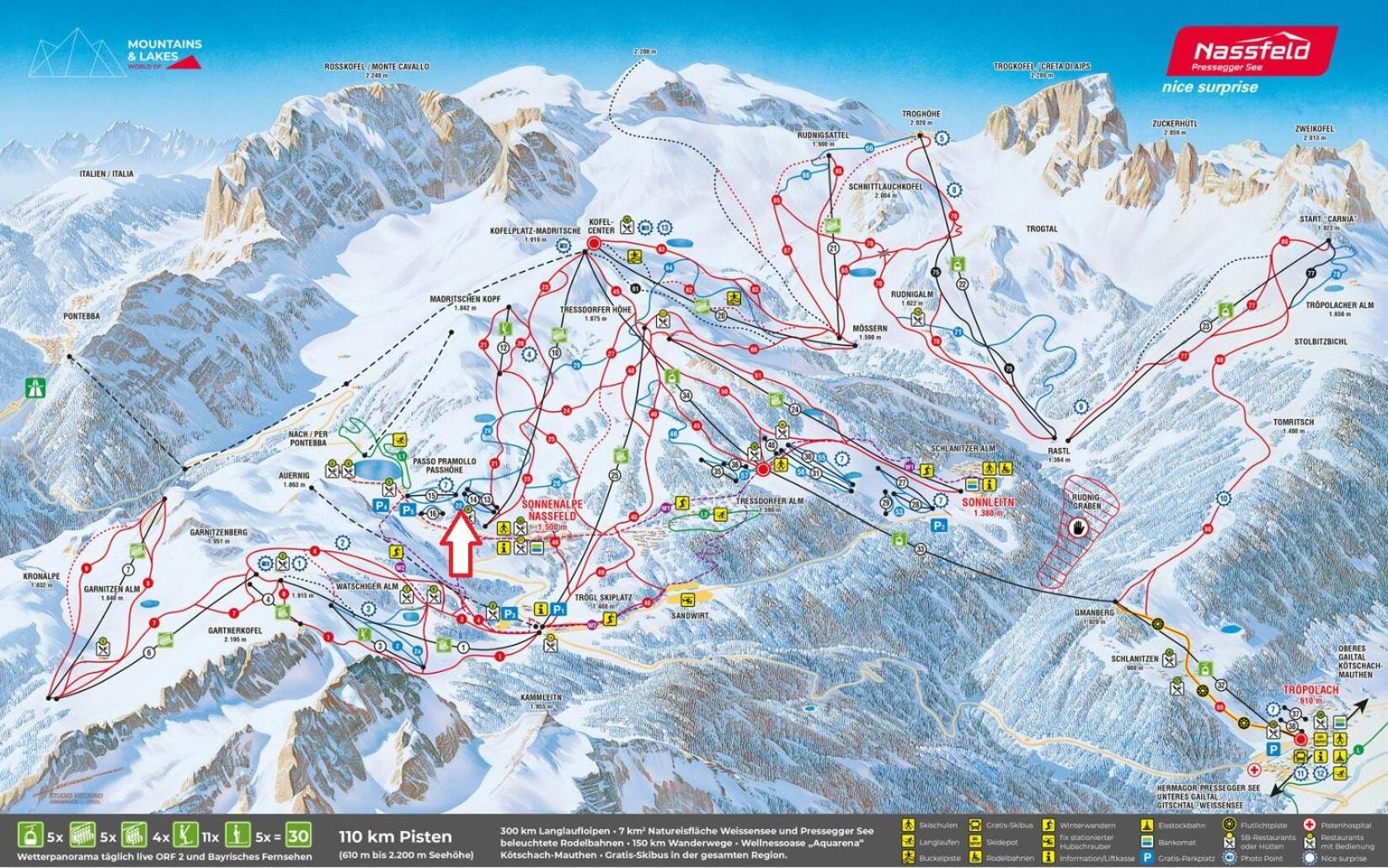 Almappartement Nassfeld- Sonnenalpe