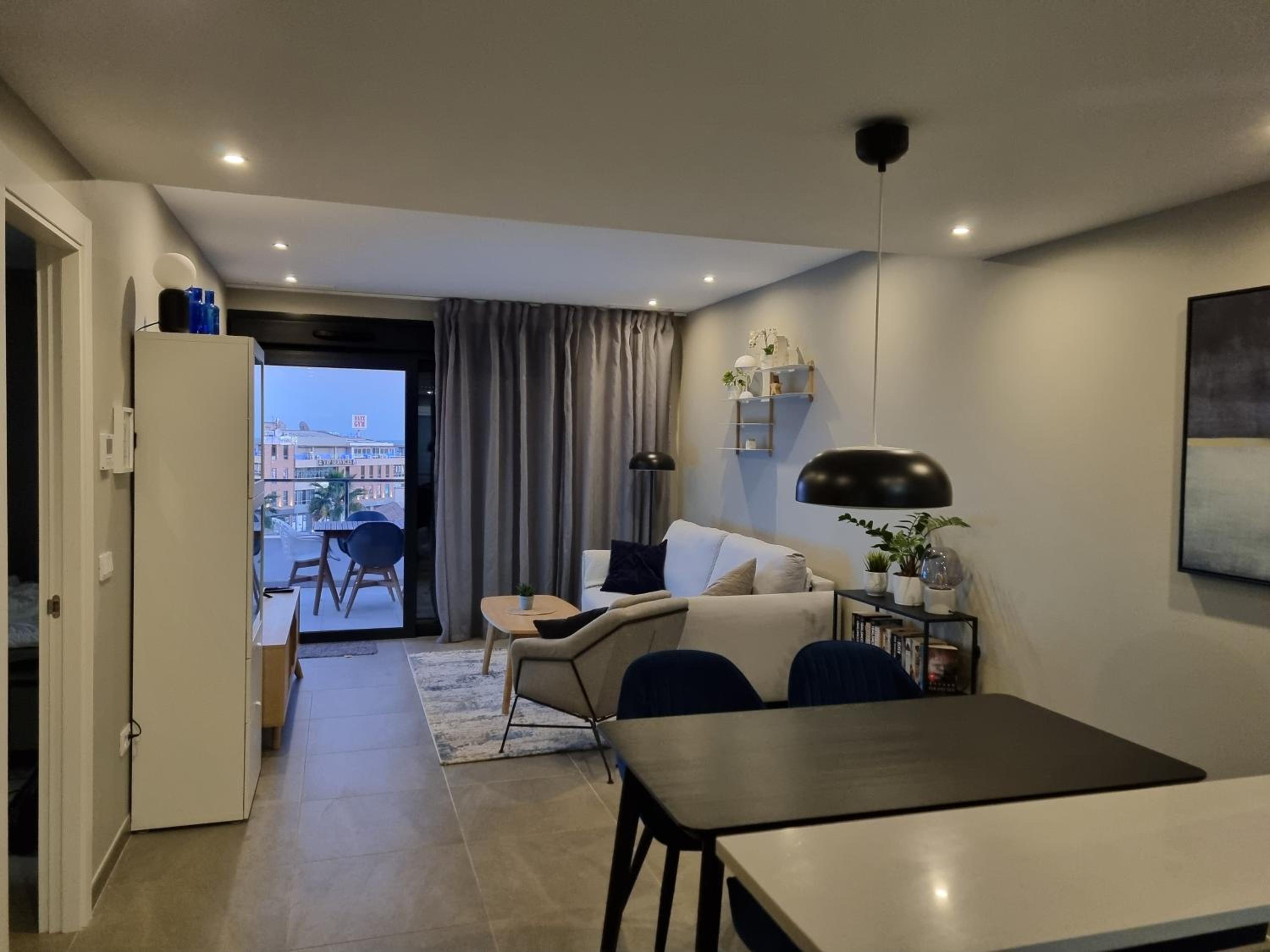 Flamenca Village Penthouse with Private Rooftop and Sea View