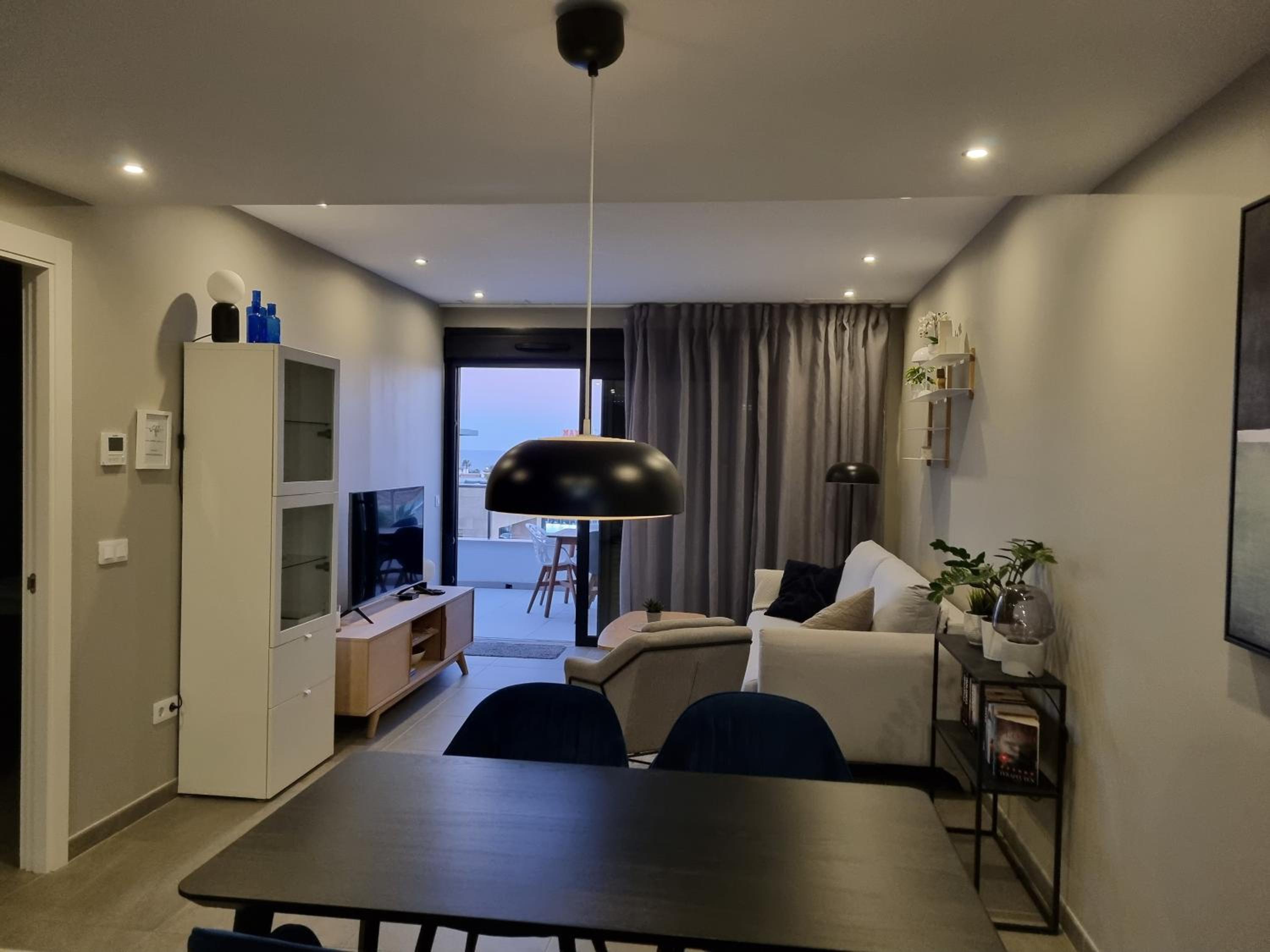 Flamenca Village Penthouse with Private Rooftop and Sea View